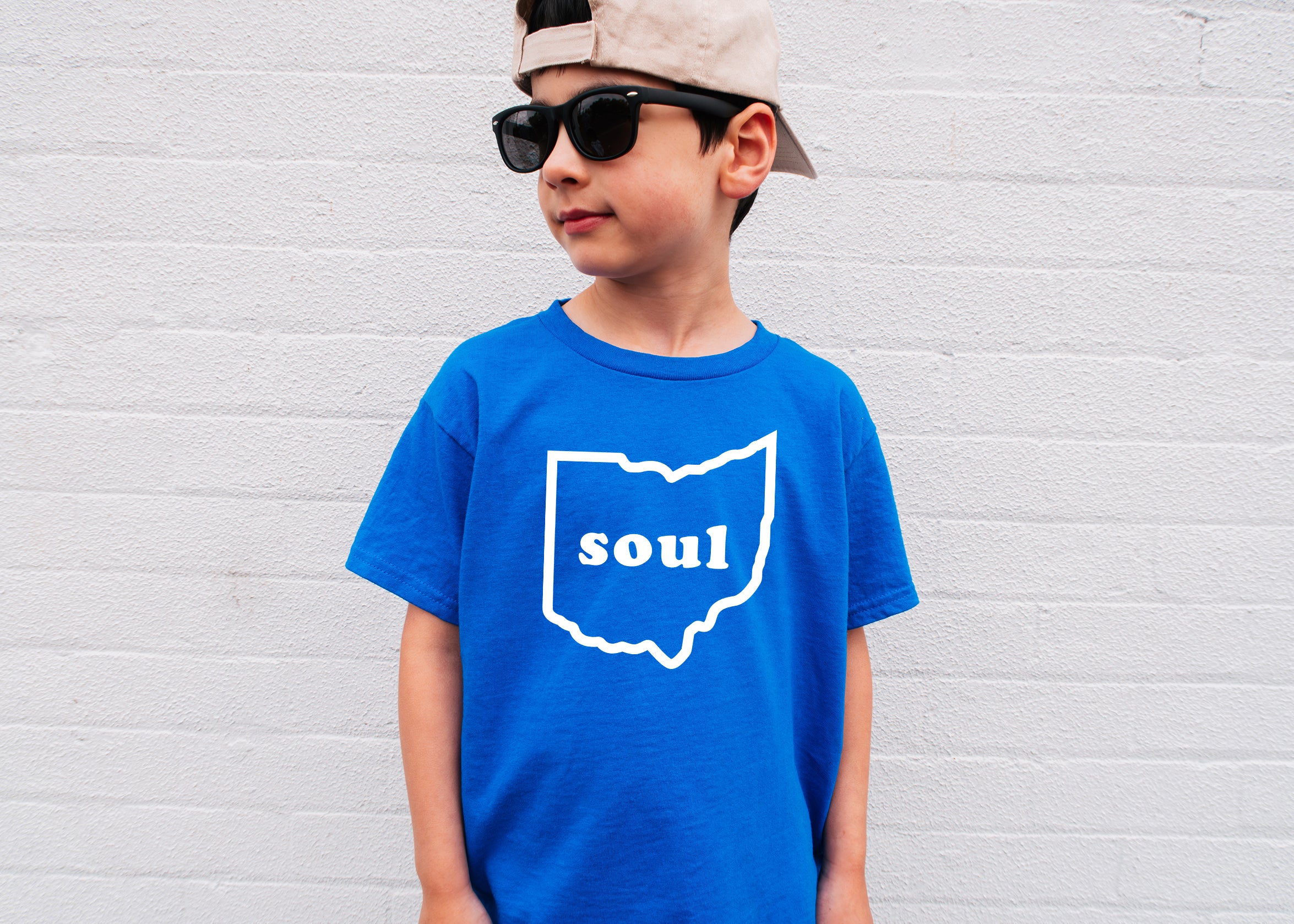 Little Ohio Soul KIDS Shirt - Blue