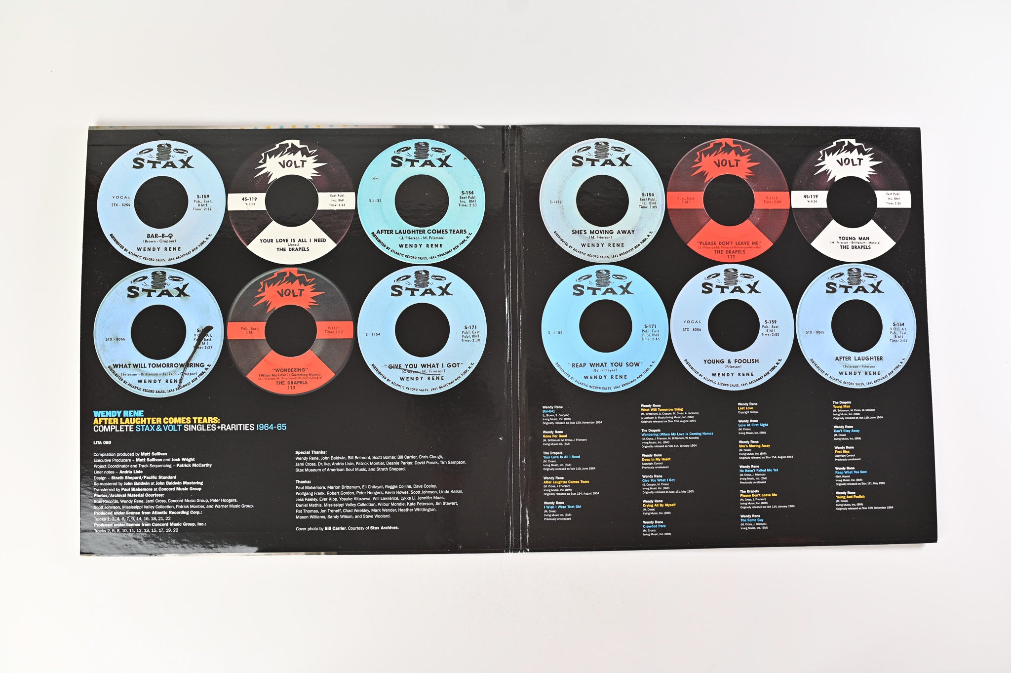 Wendy Rene - After Laughter Comes Tears: Complete Stax & Volt Singles + Rarities 1964-1965 on Light in the Attic