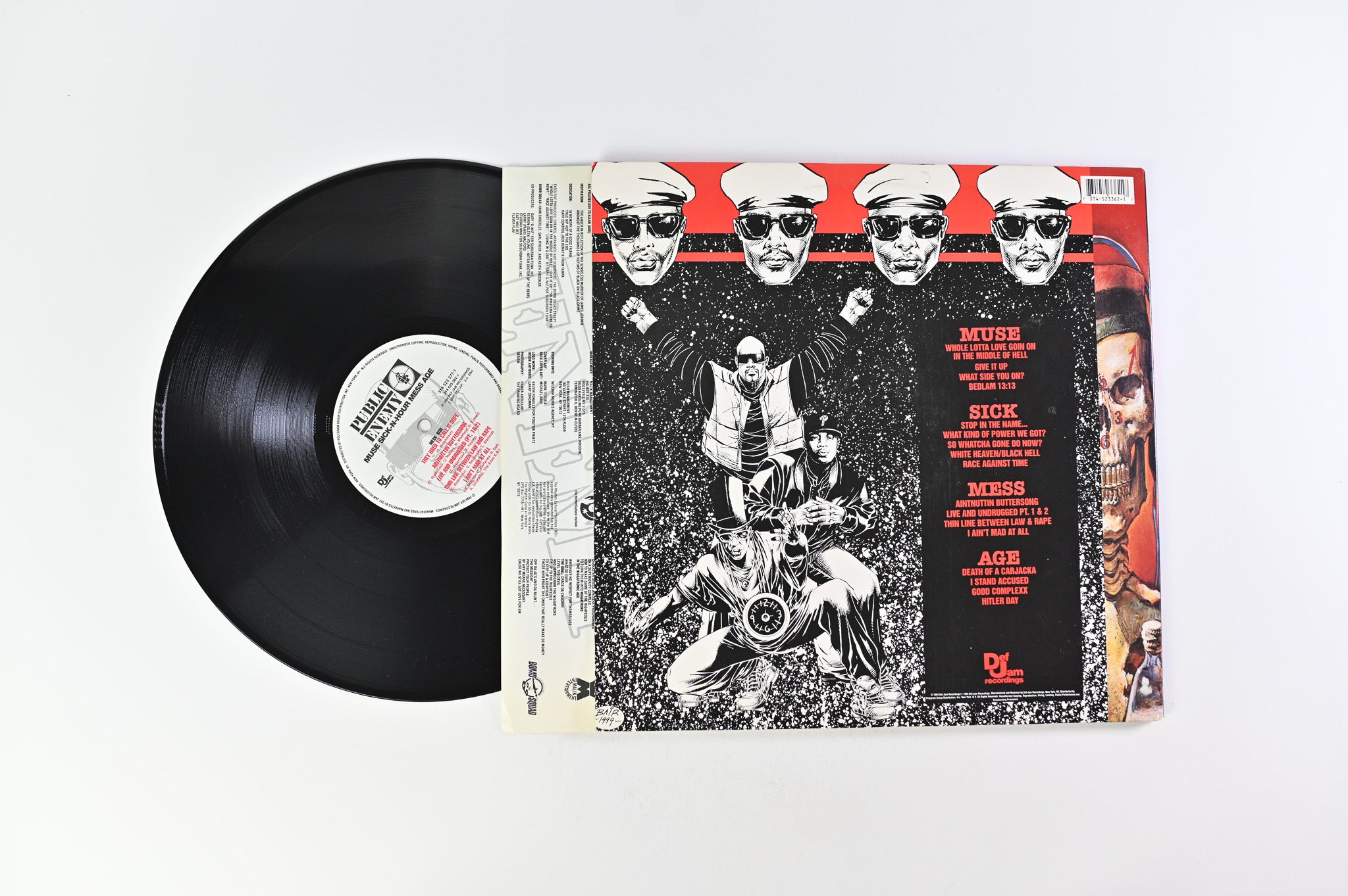 Public Enemy - Muse Sick-N-Hour Mess Age on Def Jam
