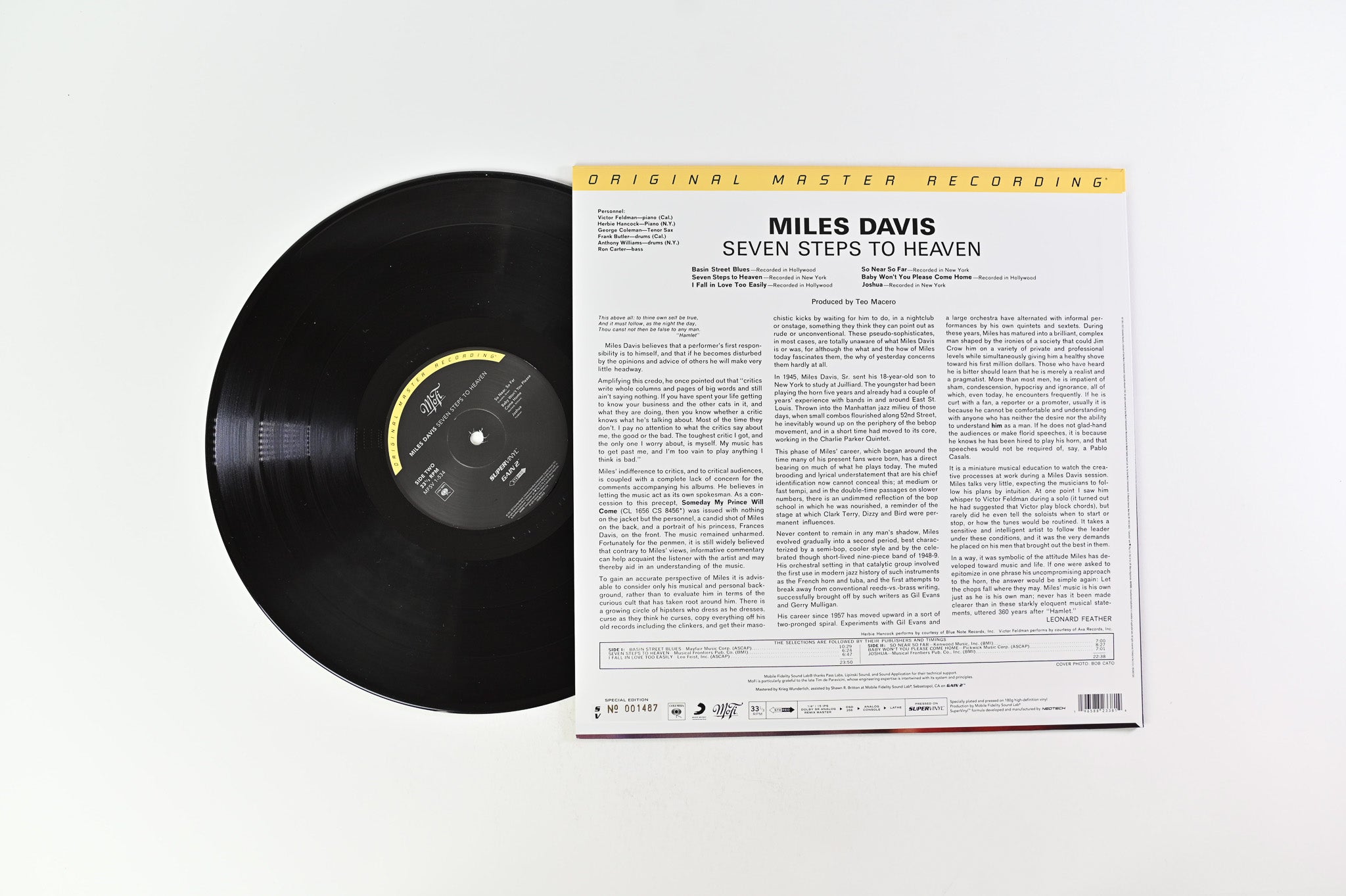 Miles Davis - Seven Steps To Heaven Mobile Fidelity Sound Lab MFSL Ltd Numbered Reissue