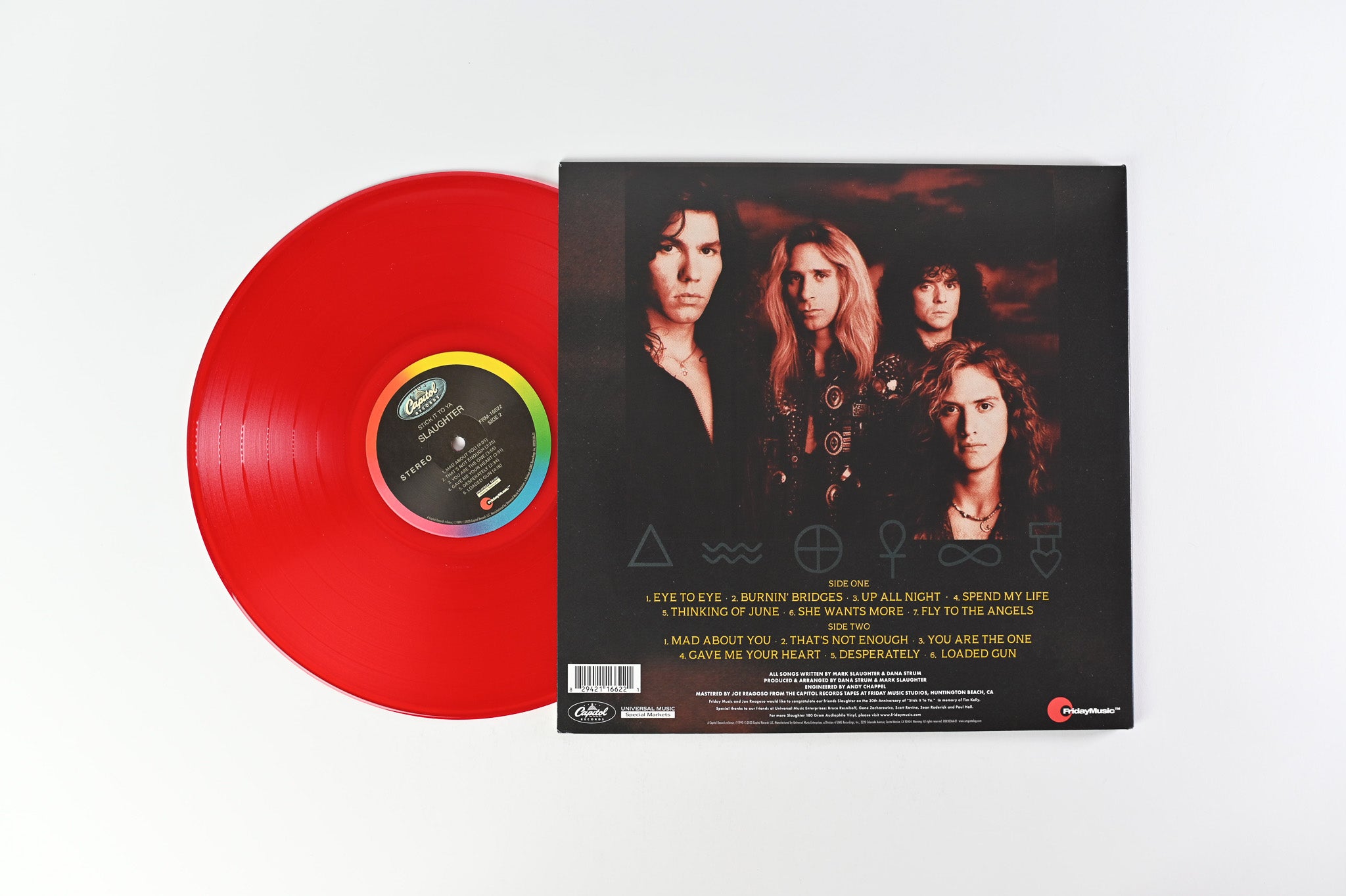 Slaughter - Stick It To Ya on Friday Music Red Vinyl