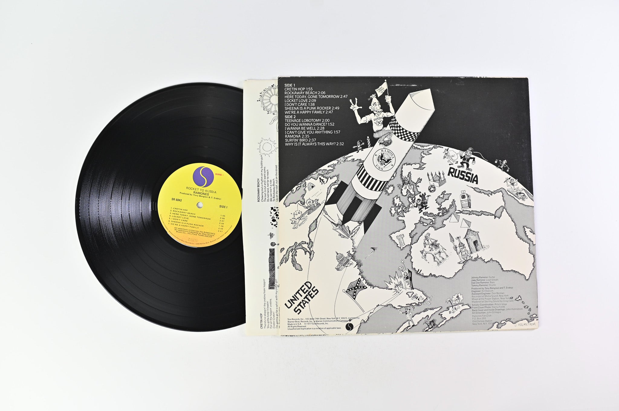 Ramones - Rocket To Russia on Sire