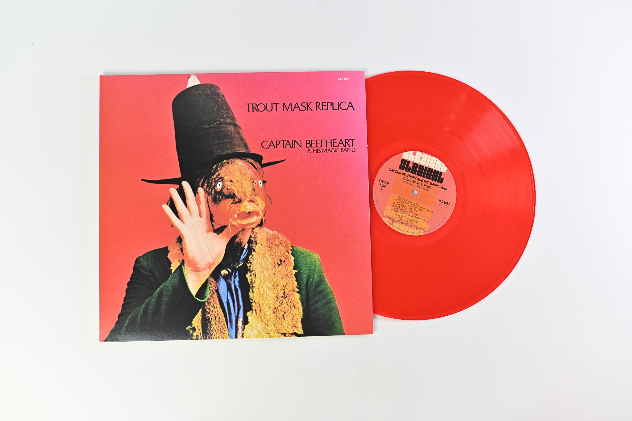 Captain Beefheart - Trout Mask Replica on Rhino Ltd Red Translucent Reissue