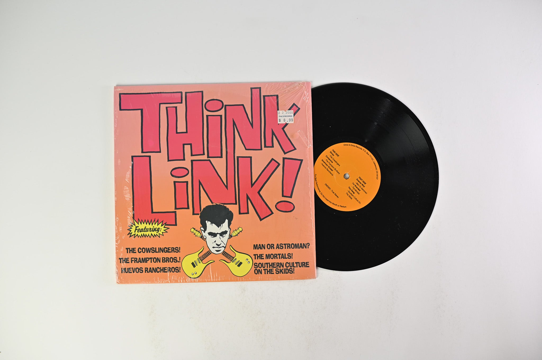 Various - Think Link on Drink N Drive Records - 10" Vinyl
