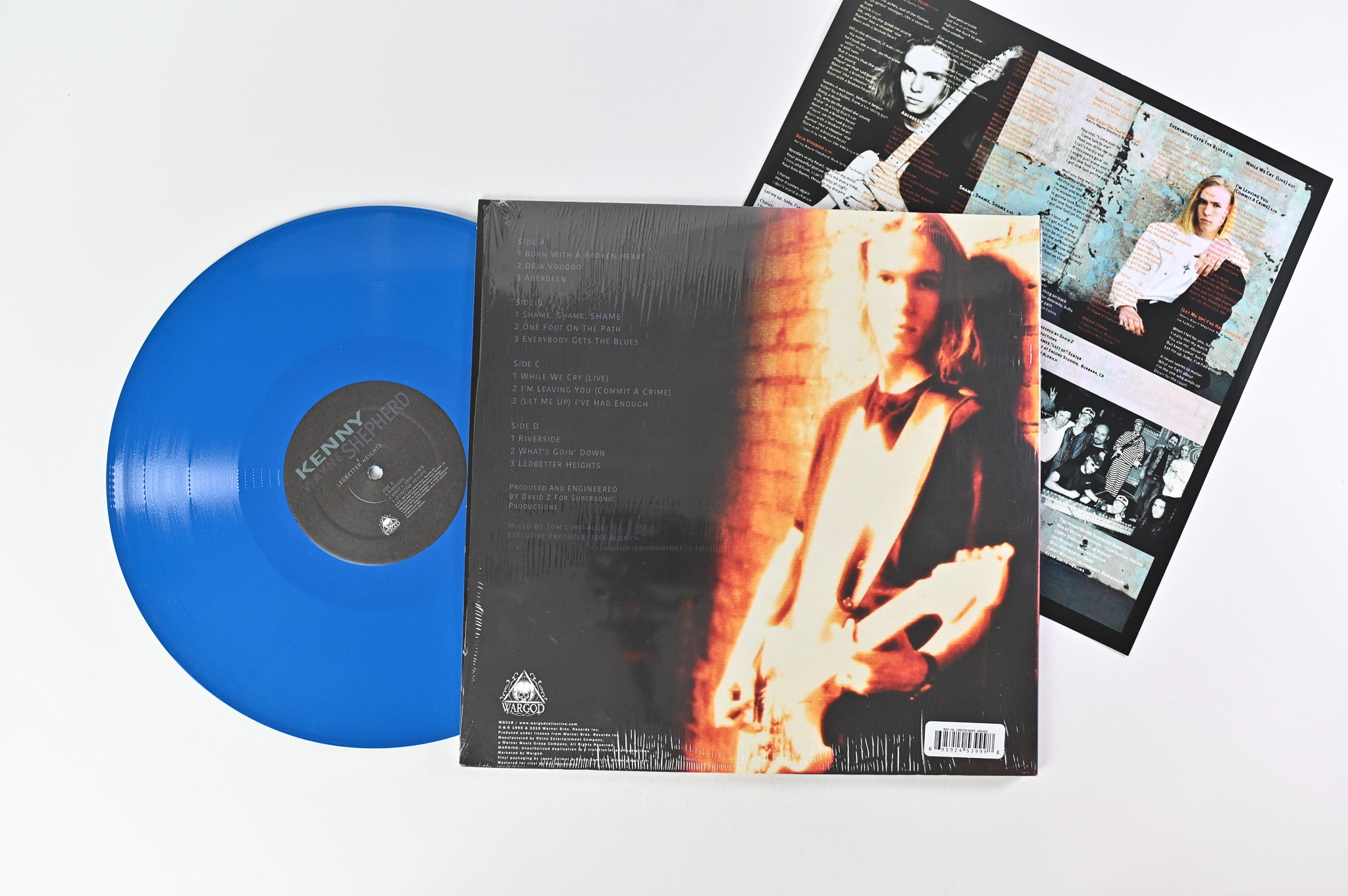 Kenny Wayne Shepherd - Ledbetter Heights on Wargod RSD 2019 Ltd Blue Vinyl Reissue