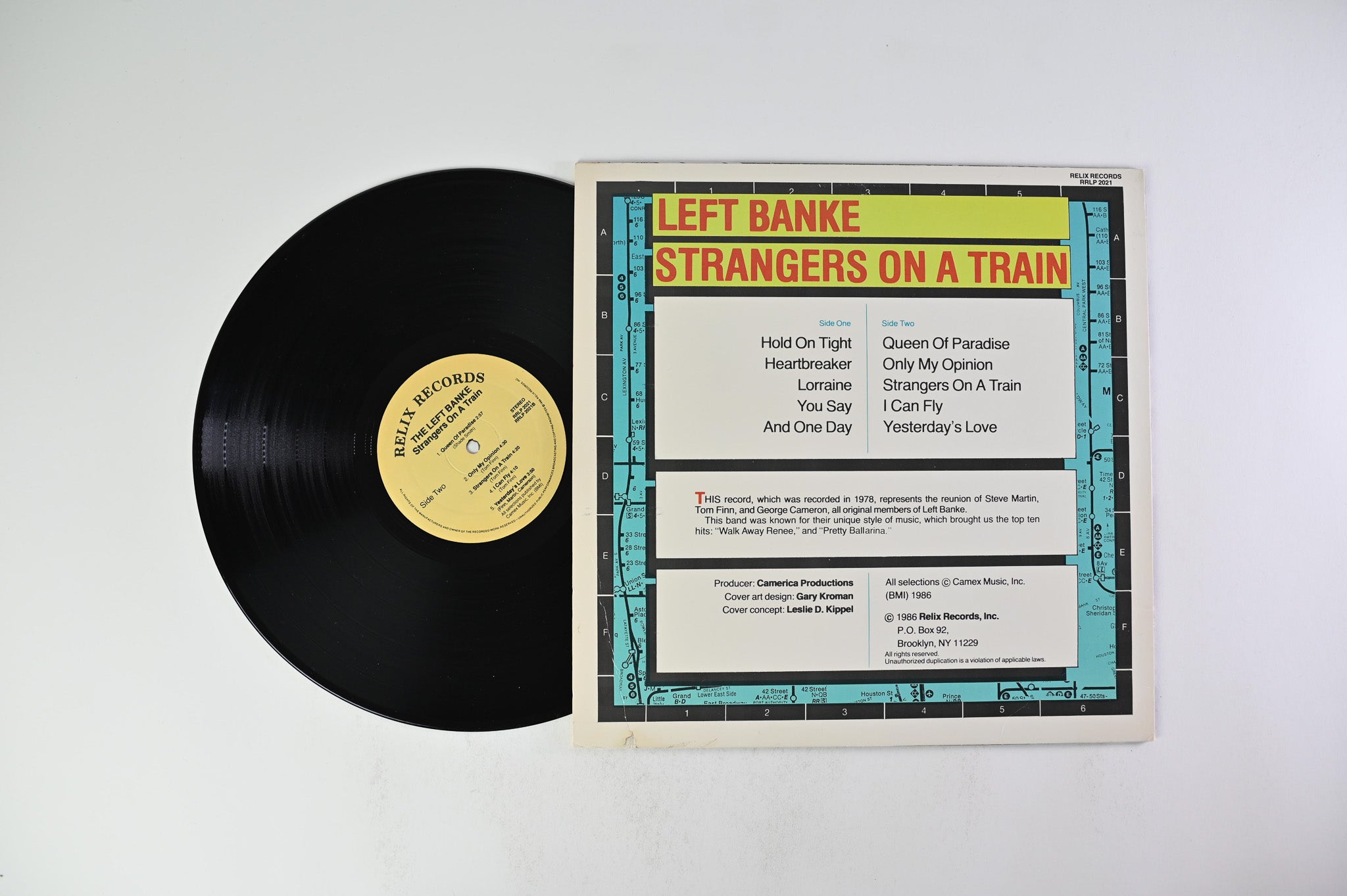 The Left Banke - Strangers On A Train on Relix Records
