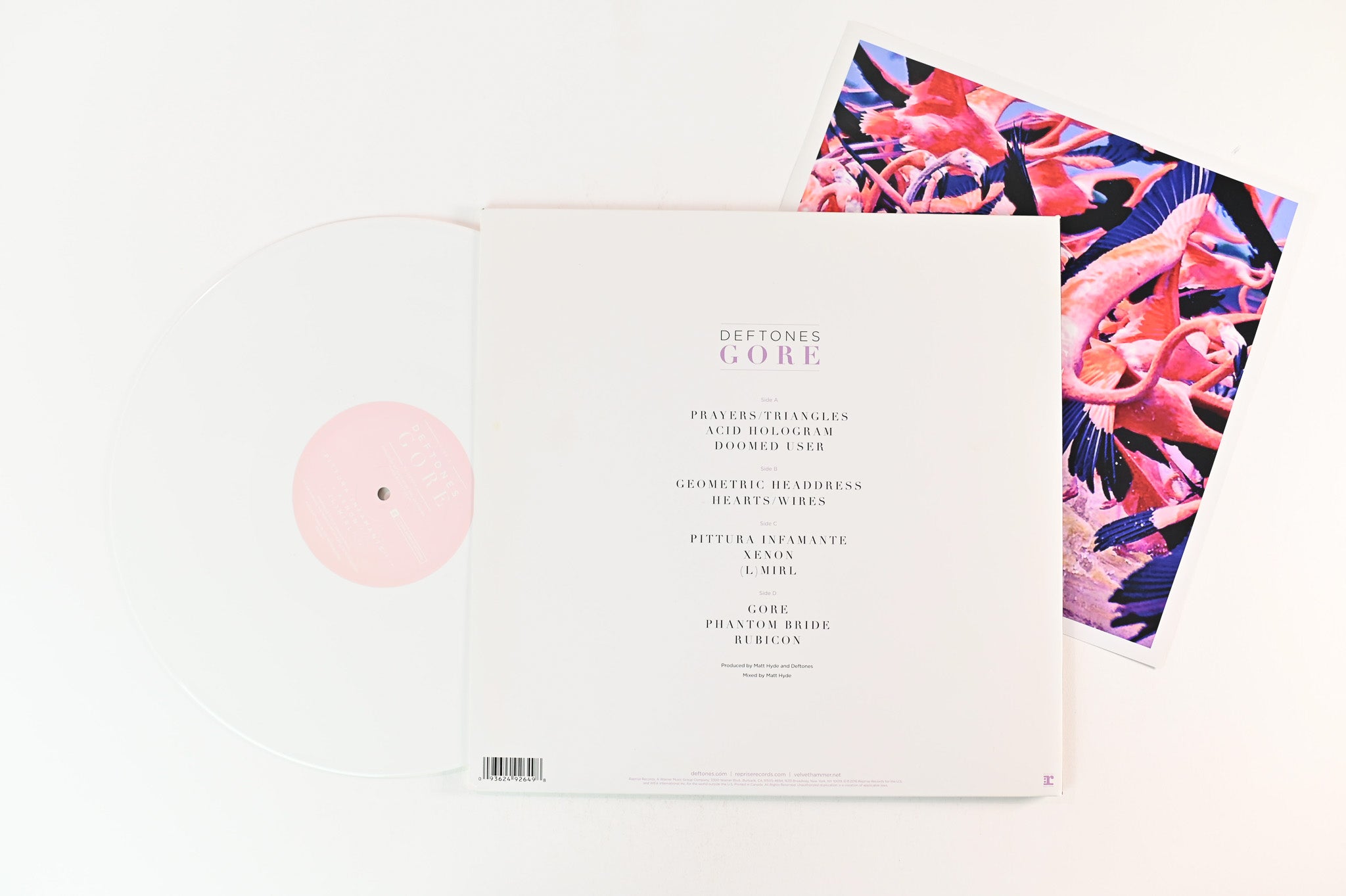 Deftones - Gore on Reprise Ltd White