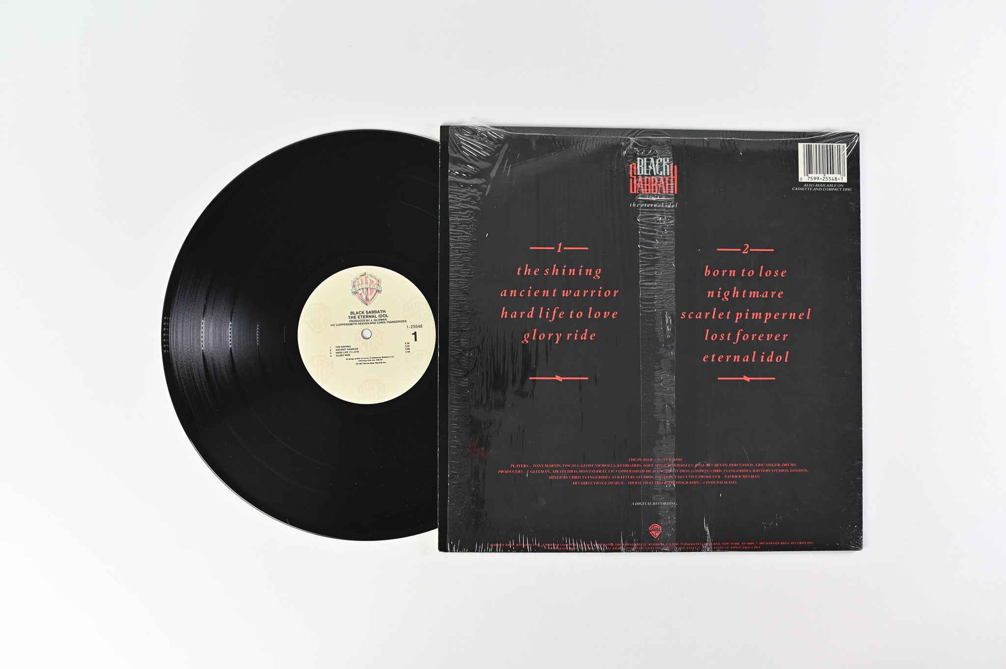 Black Sabbath - The Eternal Idol on Warner Bros. Records