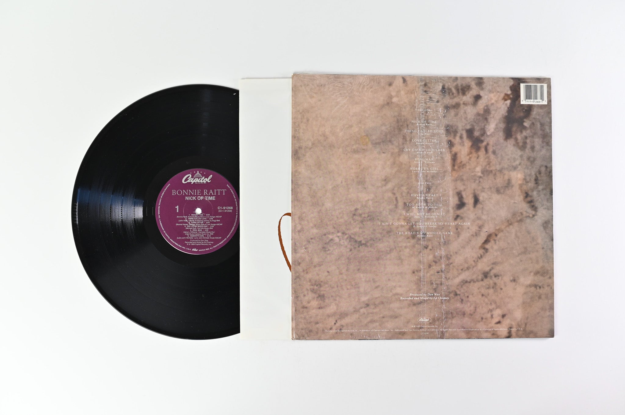 Bonnie Raitt - Nick Of Time on Capitol