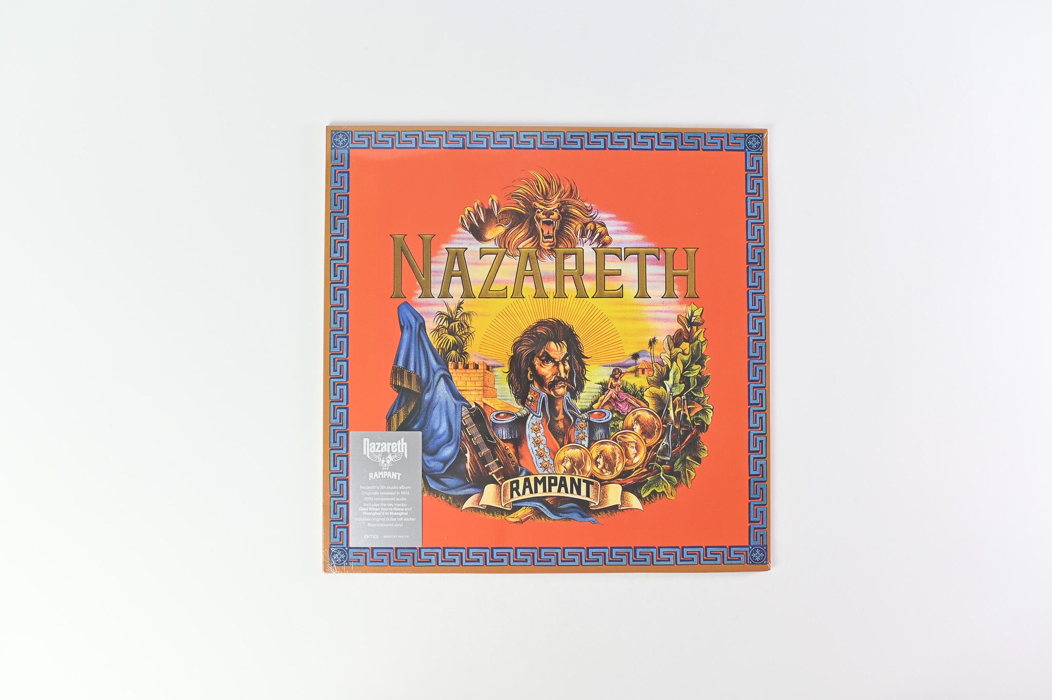 Nazareth - Rampant on Warner Music Group - Blue Vinyl Sealed
