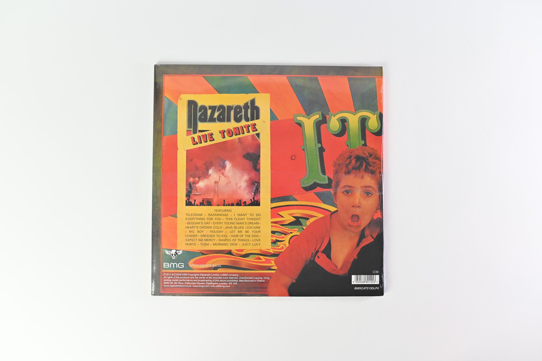 Nazareth - 'Snaz on BMG - Green & Orange Vinyl Sealed
