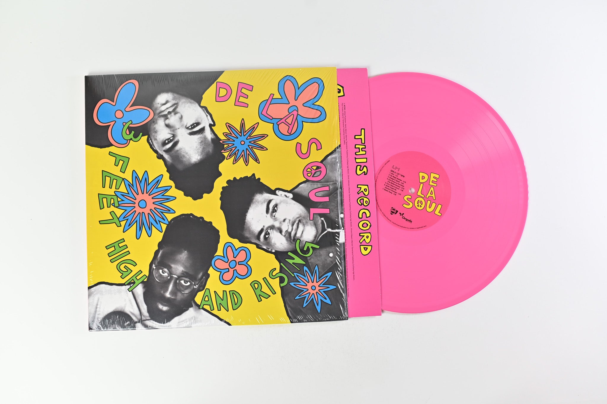 De La Soul - 3 Feet High And Rising on AOI Chrysalis Magenta Reissue