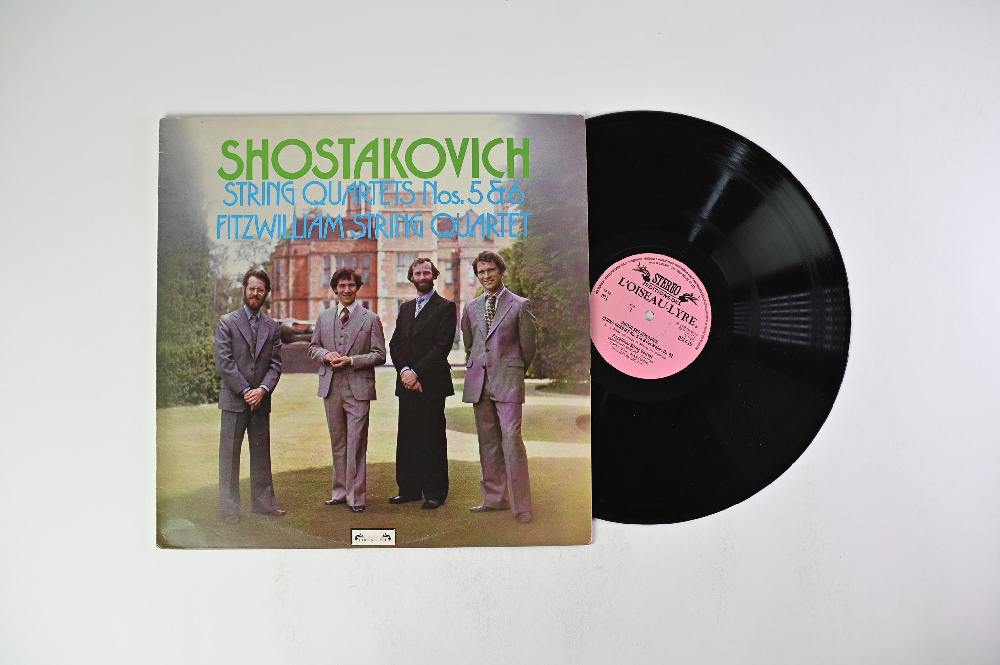 Dmitri Shostakovich - String Quartets Nos. 5 & 6 on L'Oiseau-Lyre