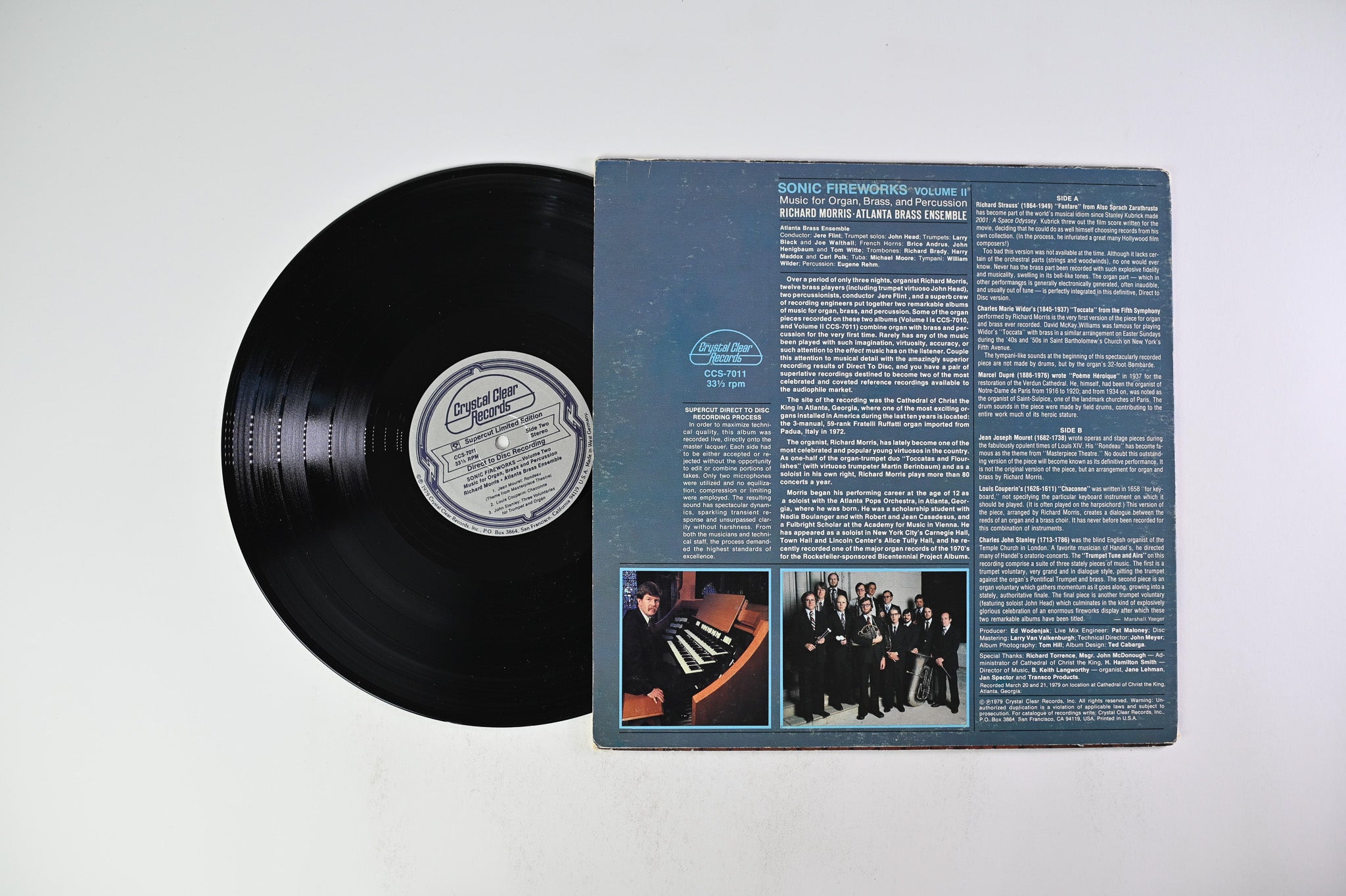 Richard Morris - Sonic Fireworks Volume II on Crystal Clear Records