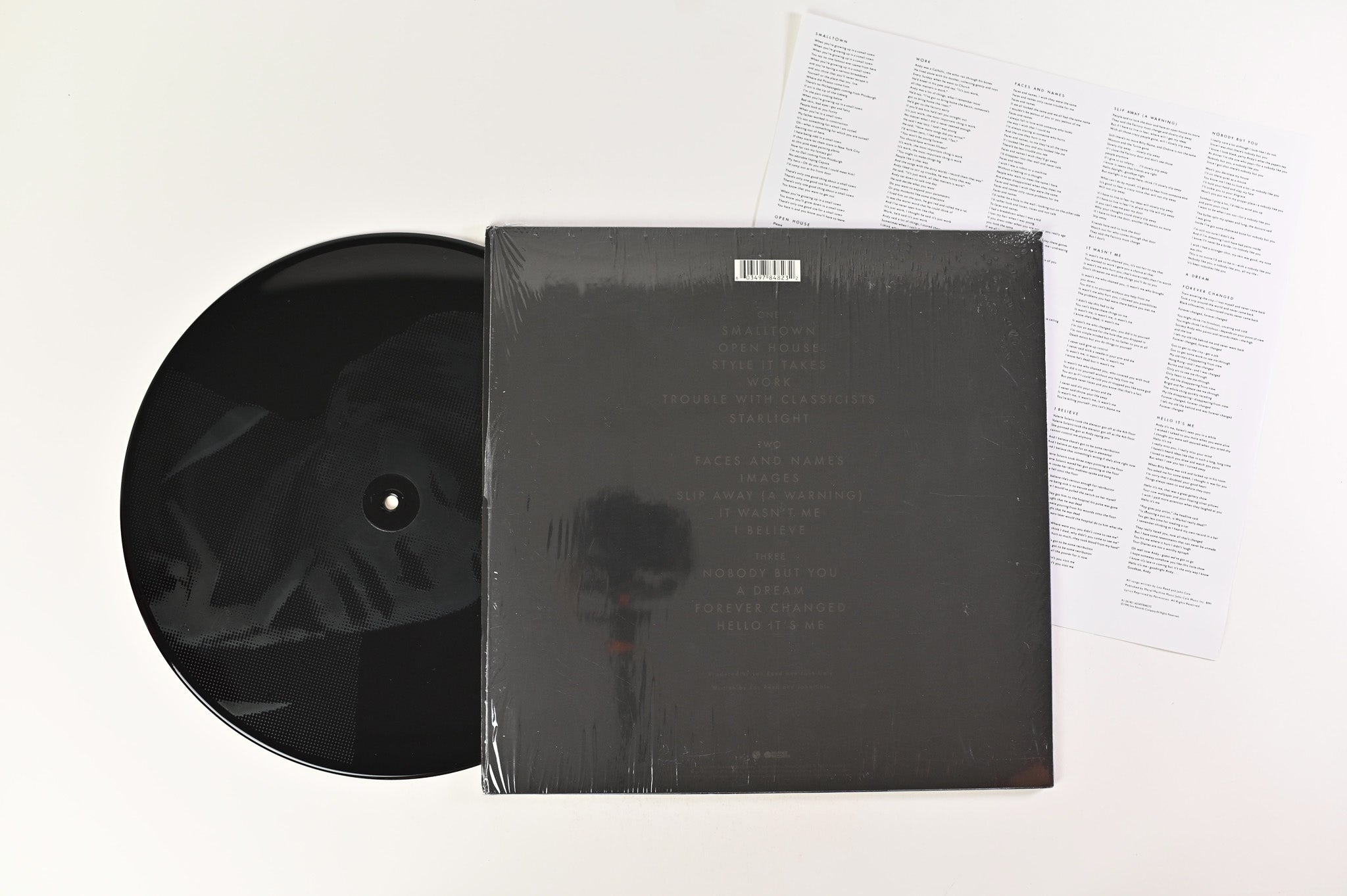 Lou Reed - Songs For Drella on Sire RSD 2020 180 Gram Reissue