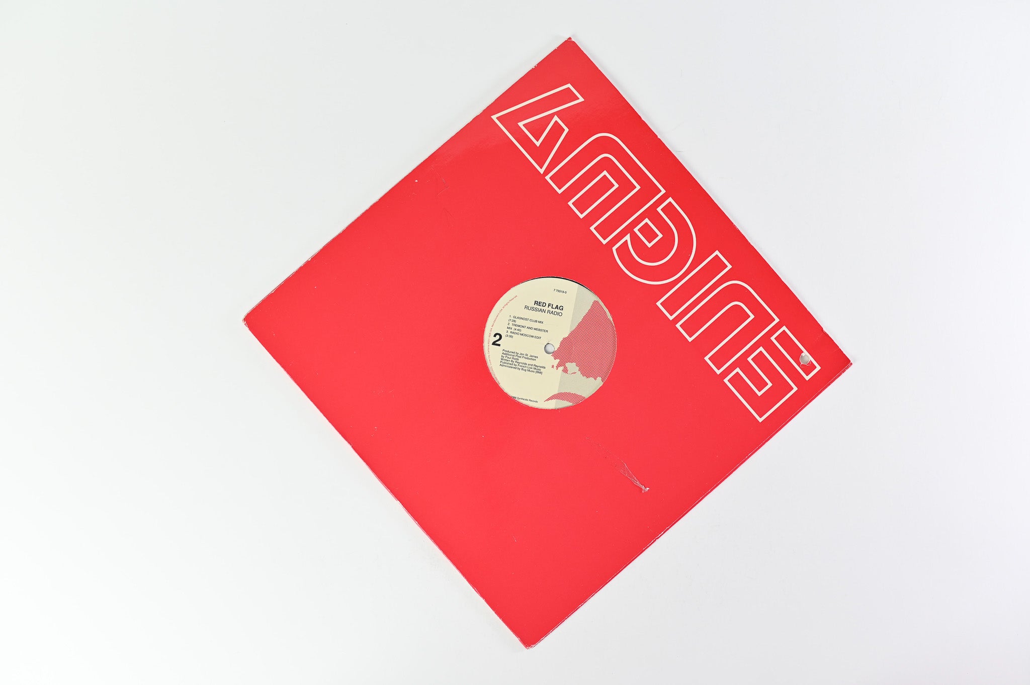 Red Flag - Russian Radio on Enigma - 12" Single