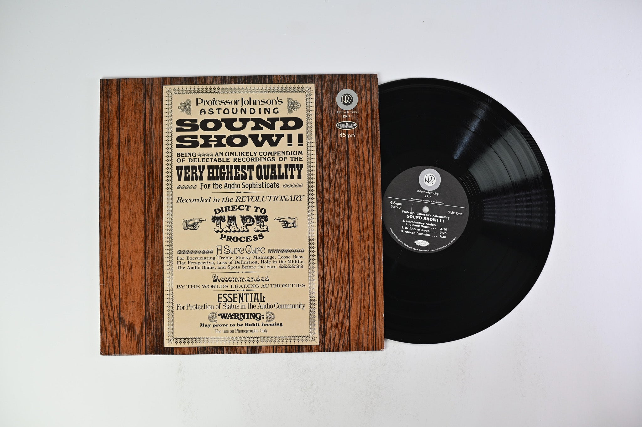 Various - Professor Johnson's Astounding Sound Show on Reference Recordings