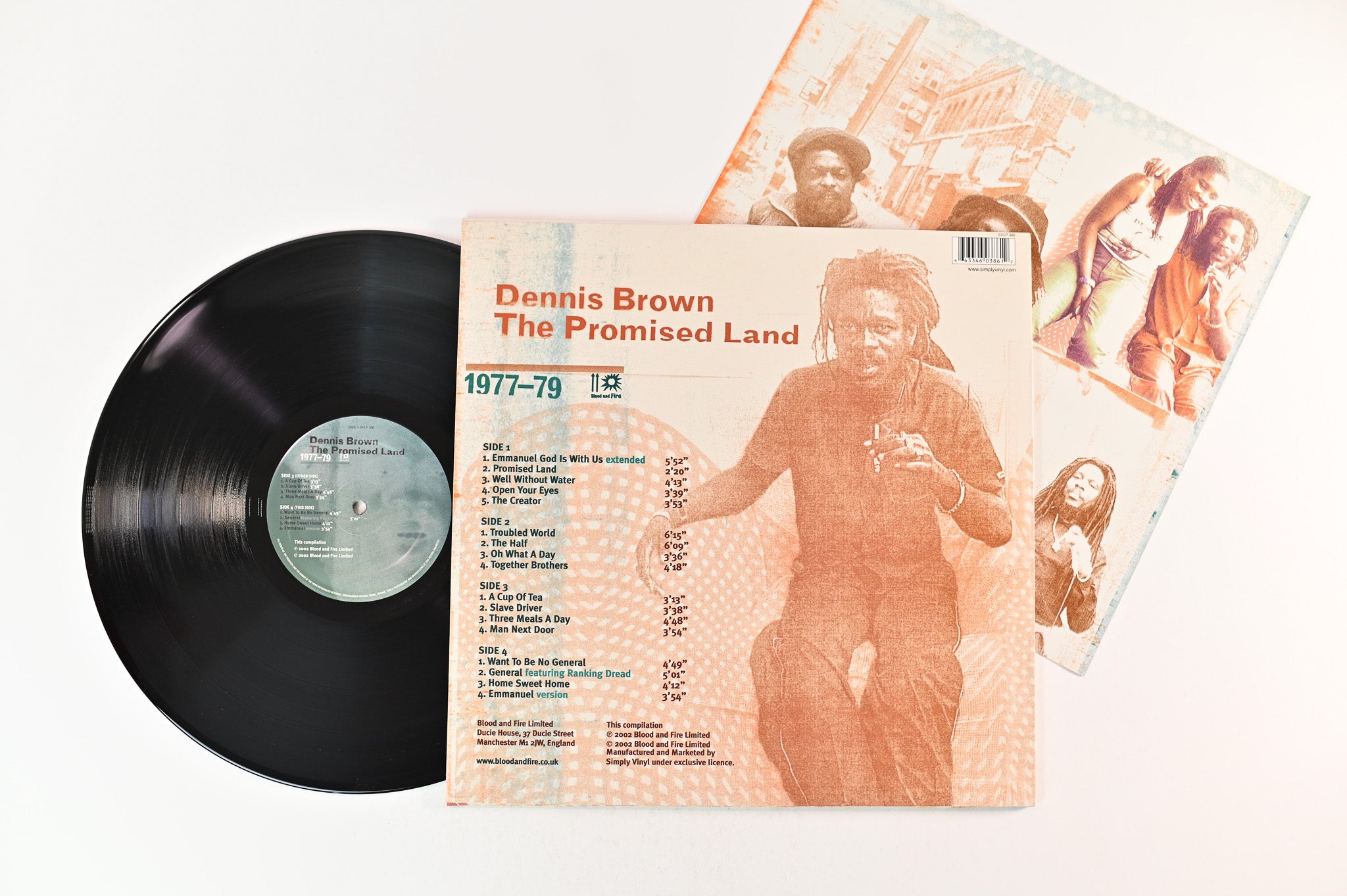Dennis Brown - The Promised Land 1977-79 on Simply Vinyl Ltd 180 Gram