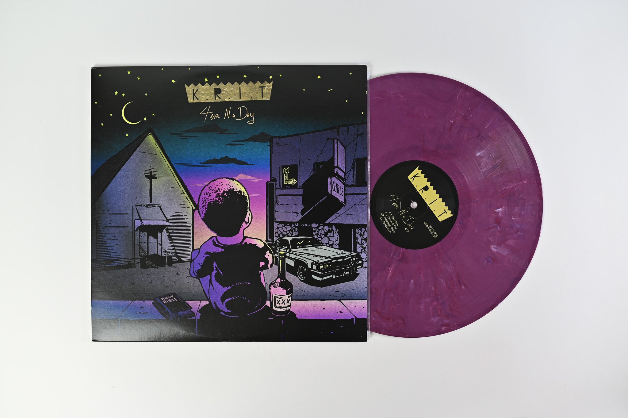 Big K.R.I.T. - The Underground Edition on Nature Sounds Ltd Purple Marbled / Gold Box Set