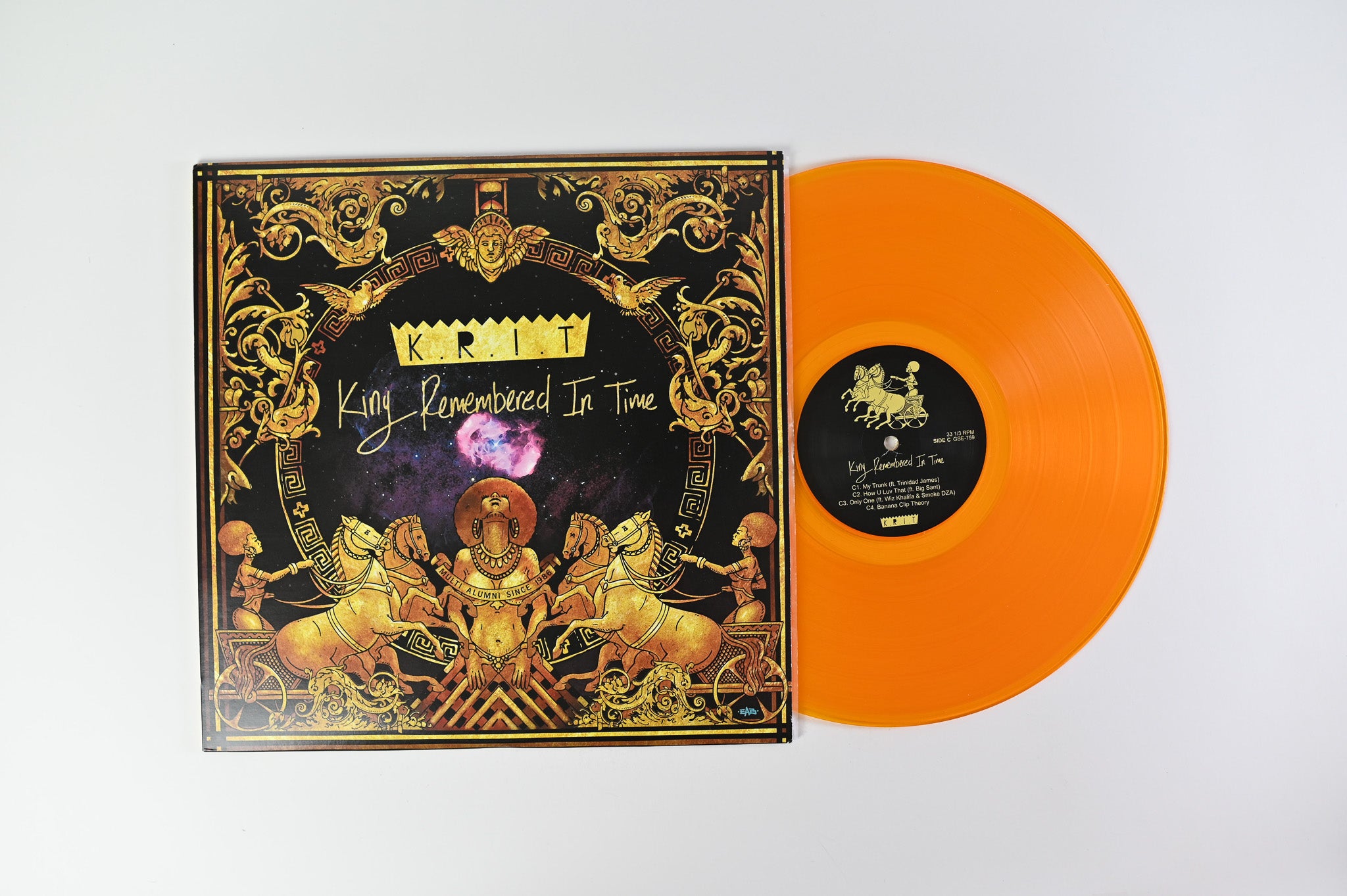 Big K.R.I.T. - The Underground Edition on Nature Sounds Ltd Purple Marbled / Gold Box Set