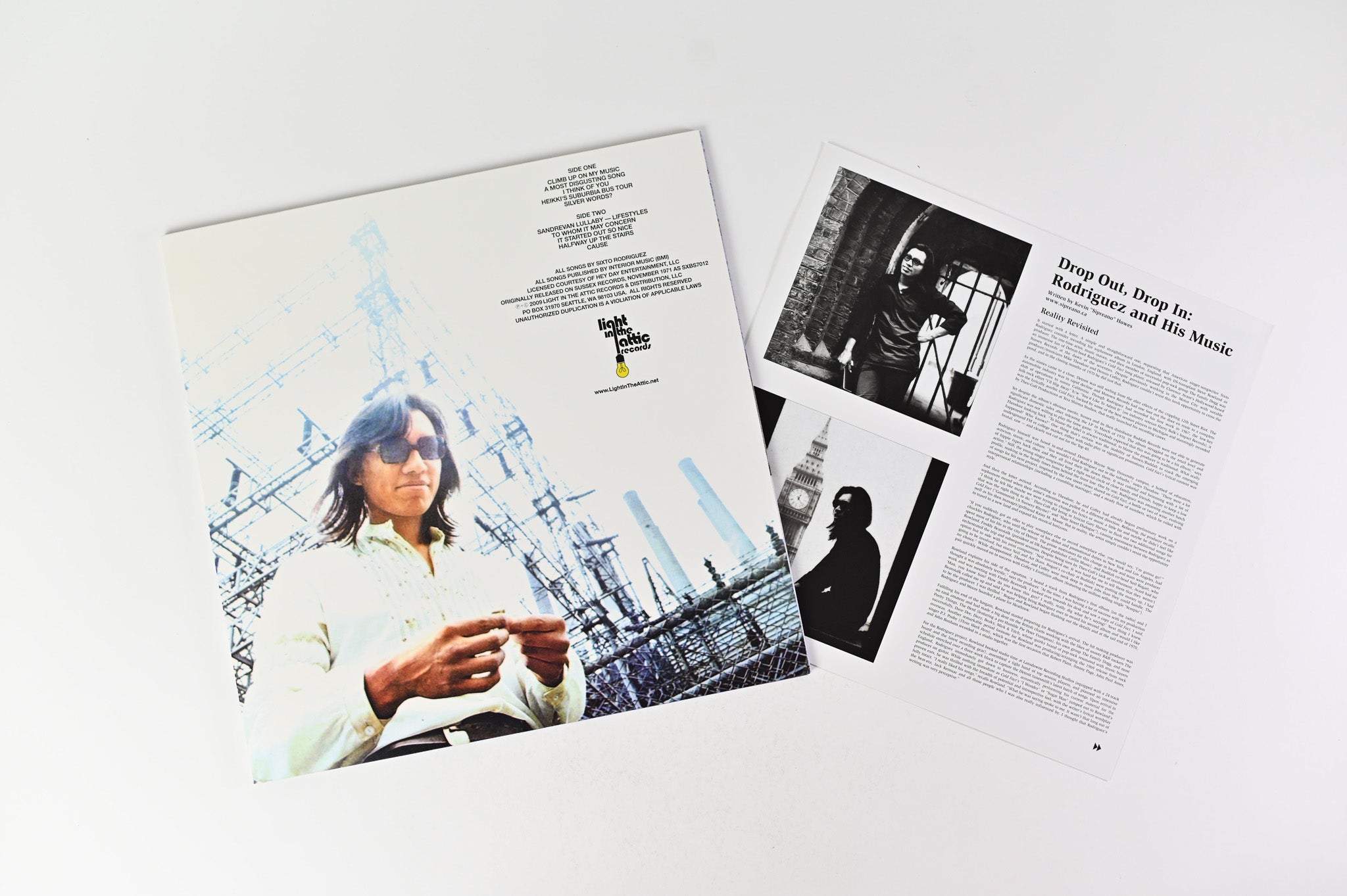 Sixto Rodriguez - Coming From Reality on Light in the Attic Reissue