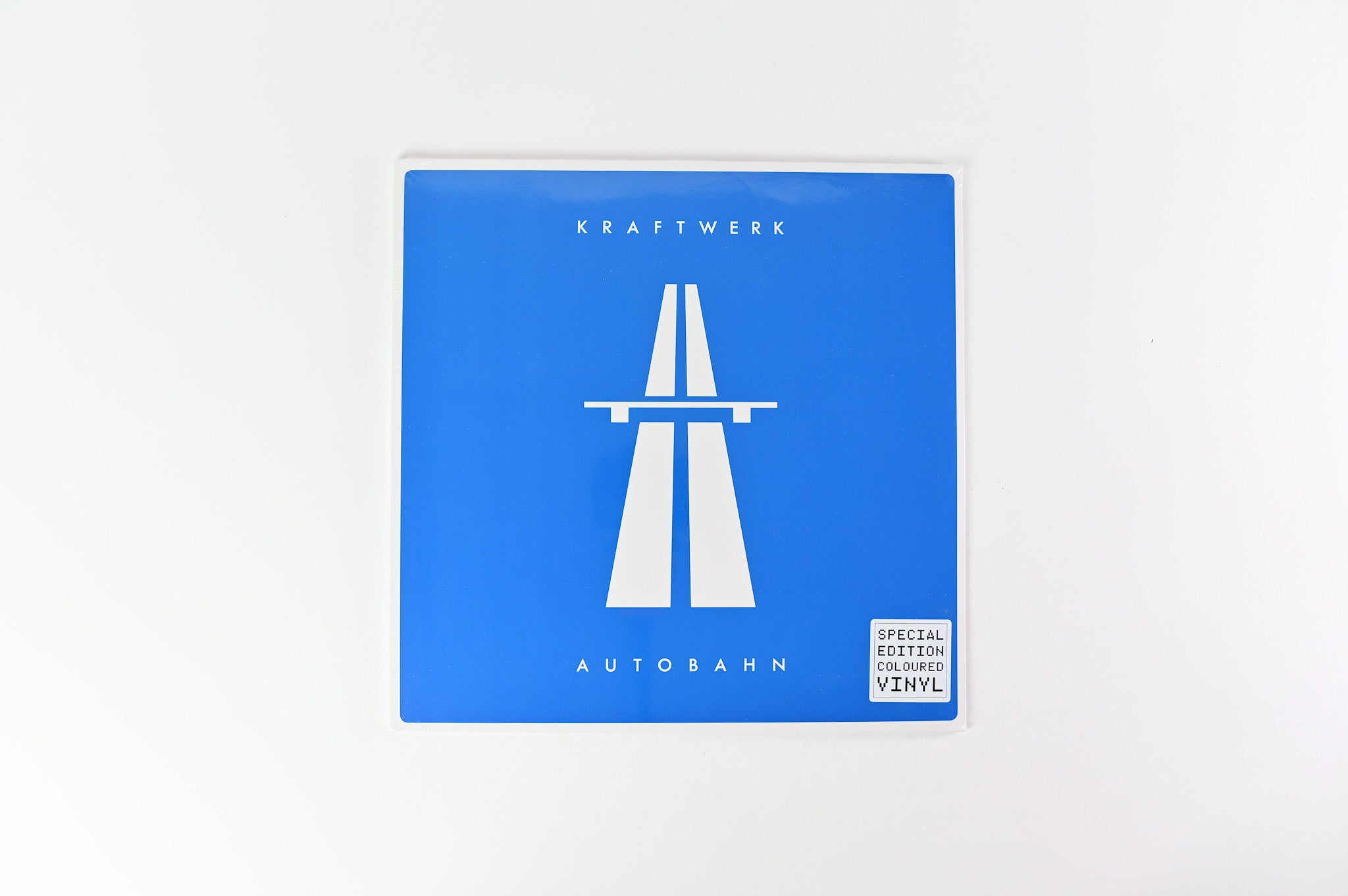 Kraftwerk - Autobahn on Kling Klang / Parlophone - Blue Vinyl Sealed