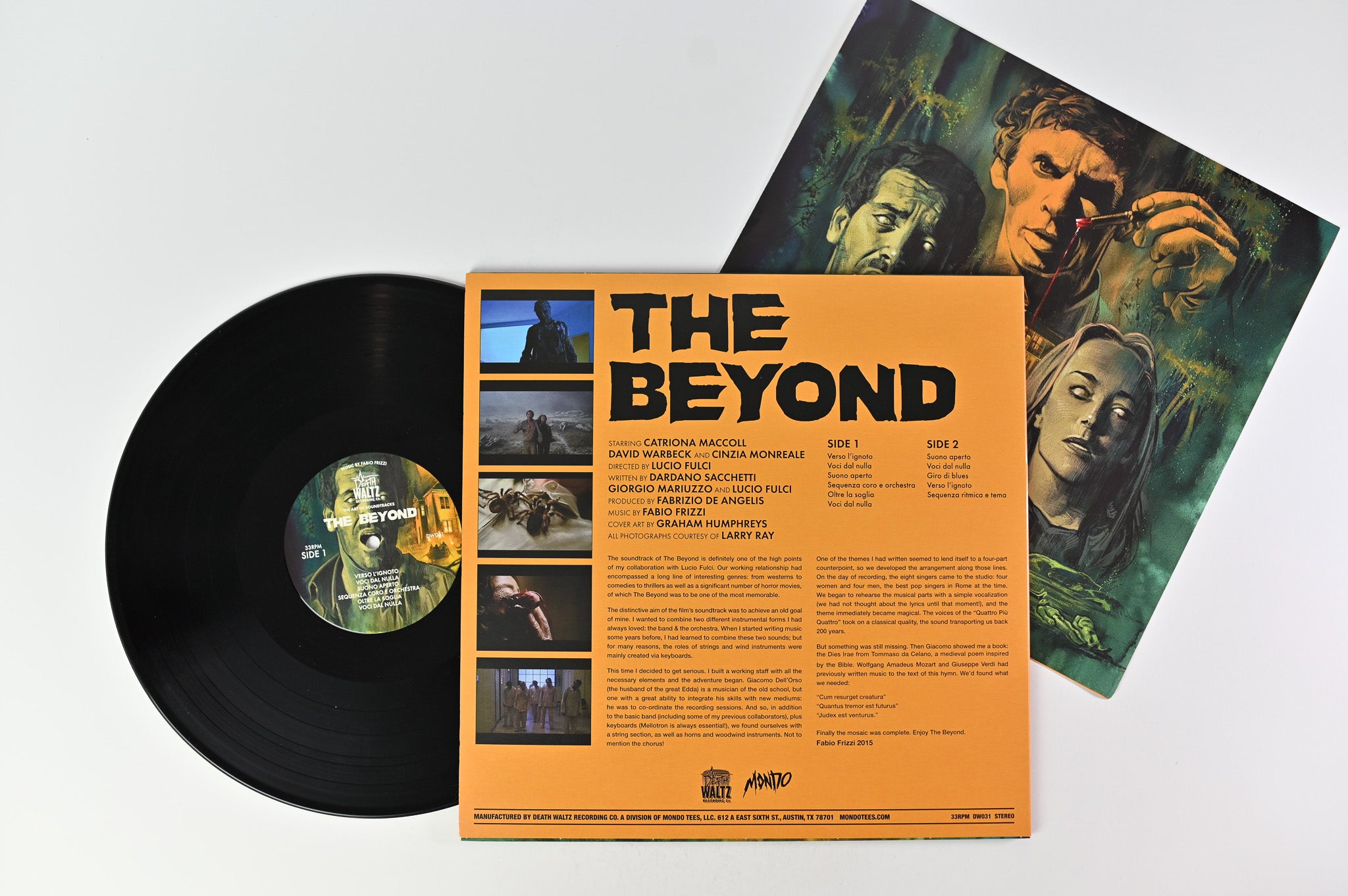Fabio Frizzi - The Beyond on Death Waltz Reissue