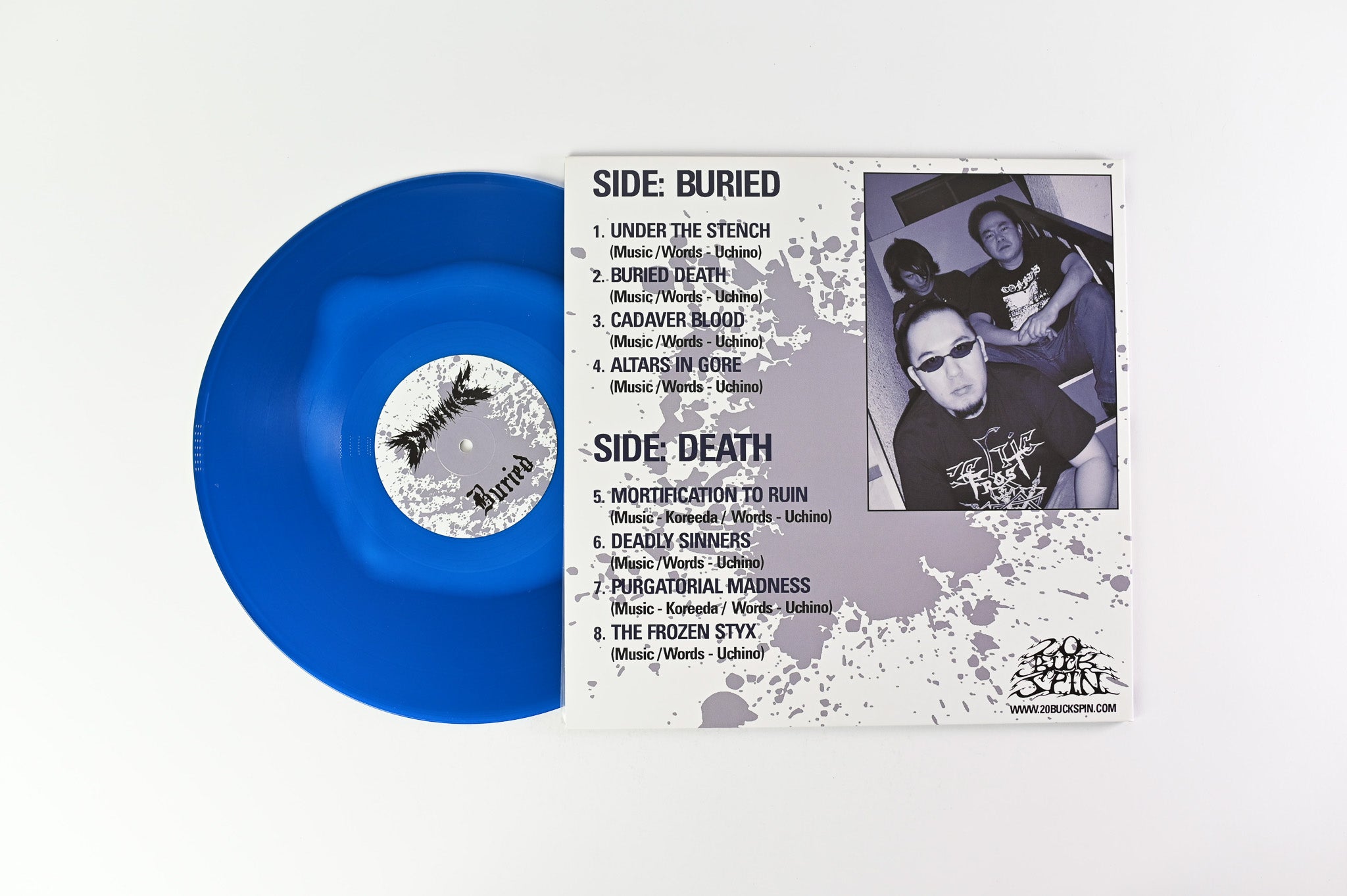 Coffins - Buried Death on 20 Buck Spin - Blue Colored Vinyl