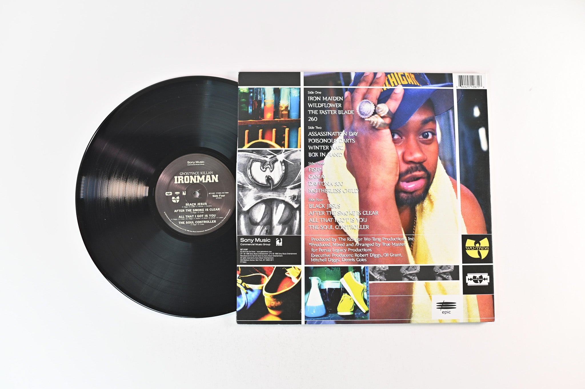 Ghostface Killah - Ironman on Get on Down Reissue
