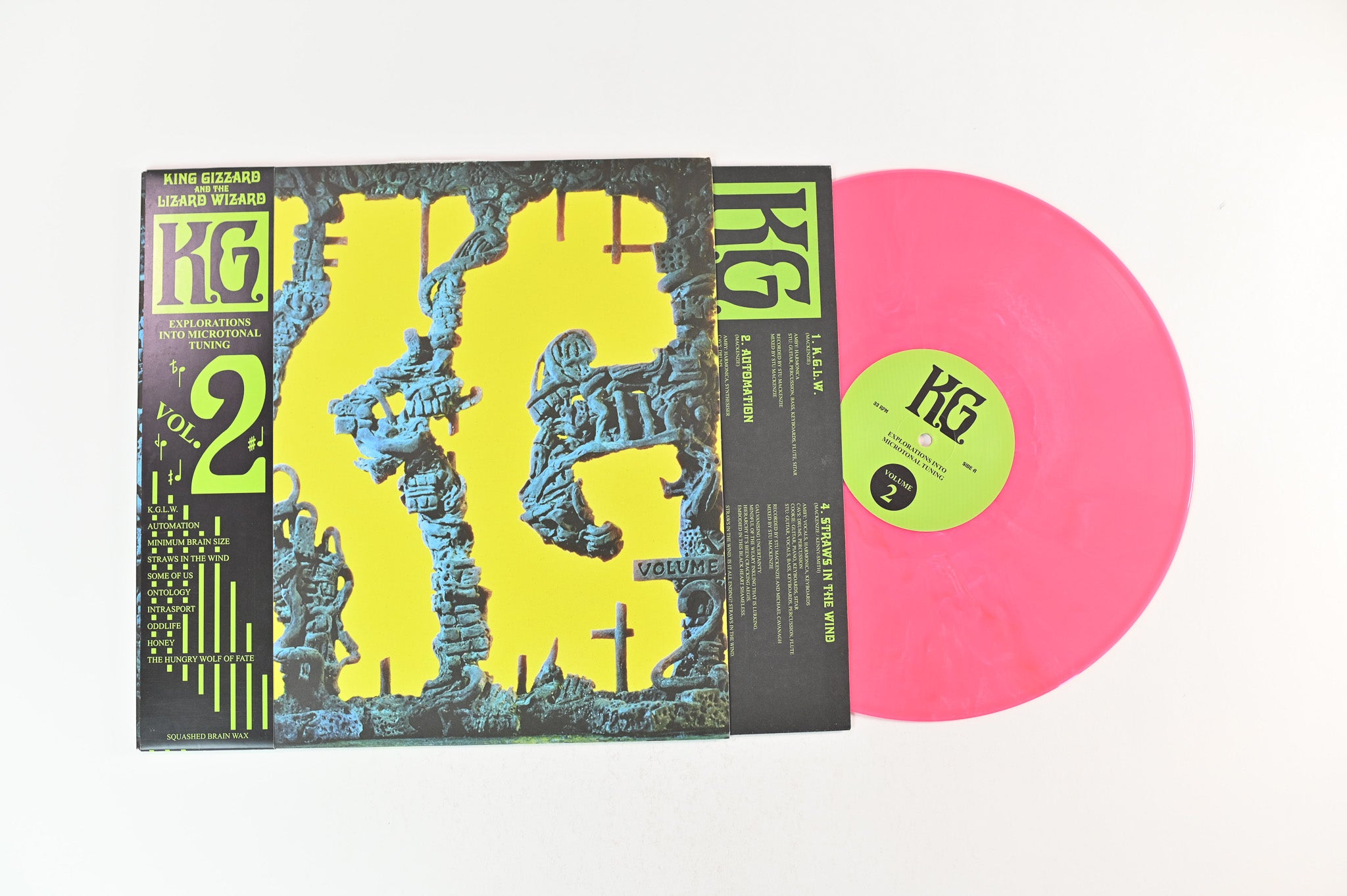King Gizzard And The Lizard Wizard - K.G. (Explorations Into Microtonal Tuning Volume 2) on Flightless Ltd Squashed Brain Wax