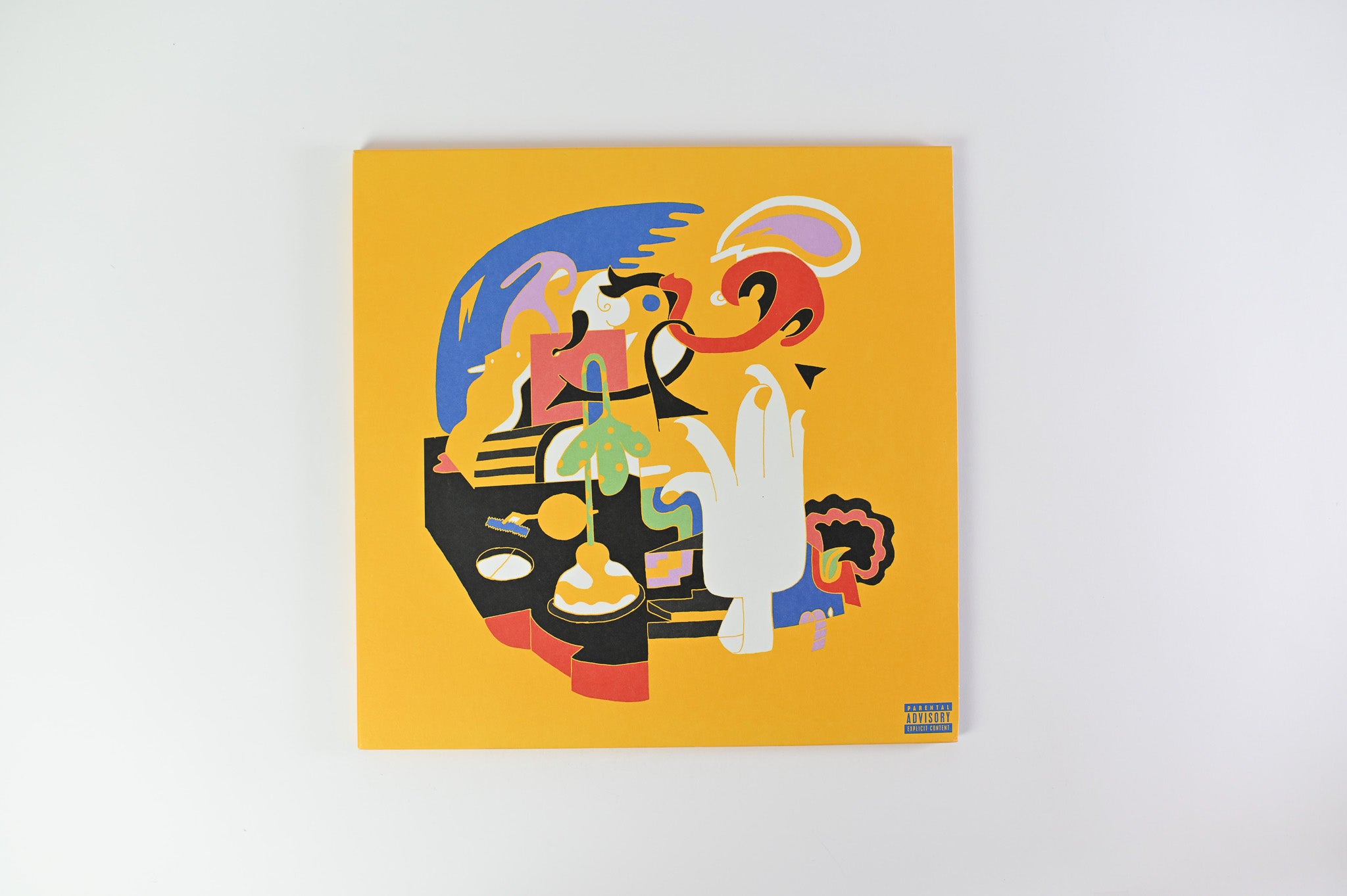 Mac Miller - Faces on Warner Coke Bottle Clear / Blue / Red Reissue