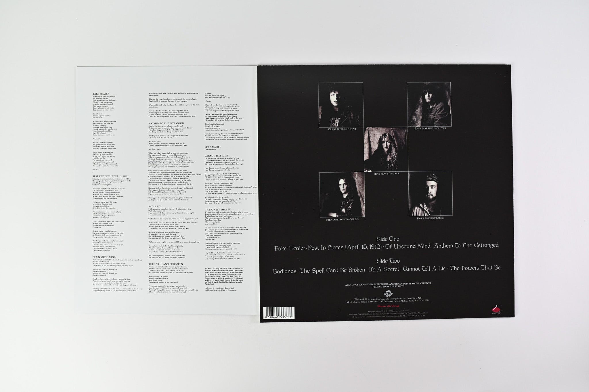 Metal Church - Blessing In Disguise on Elektra Music on Vinyl Reissue