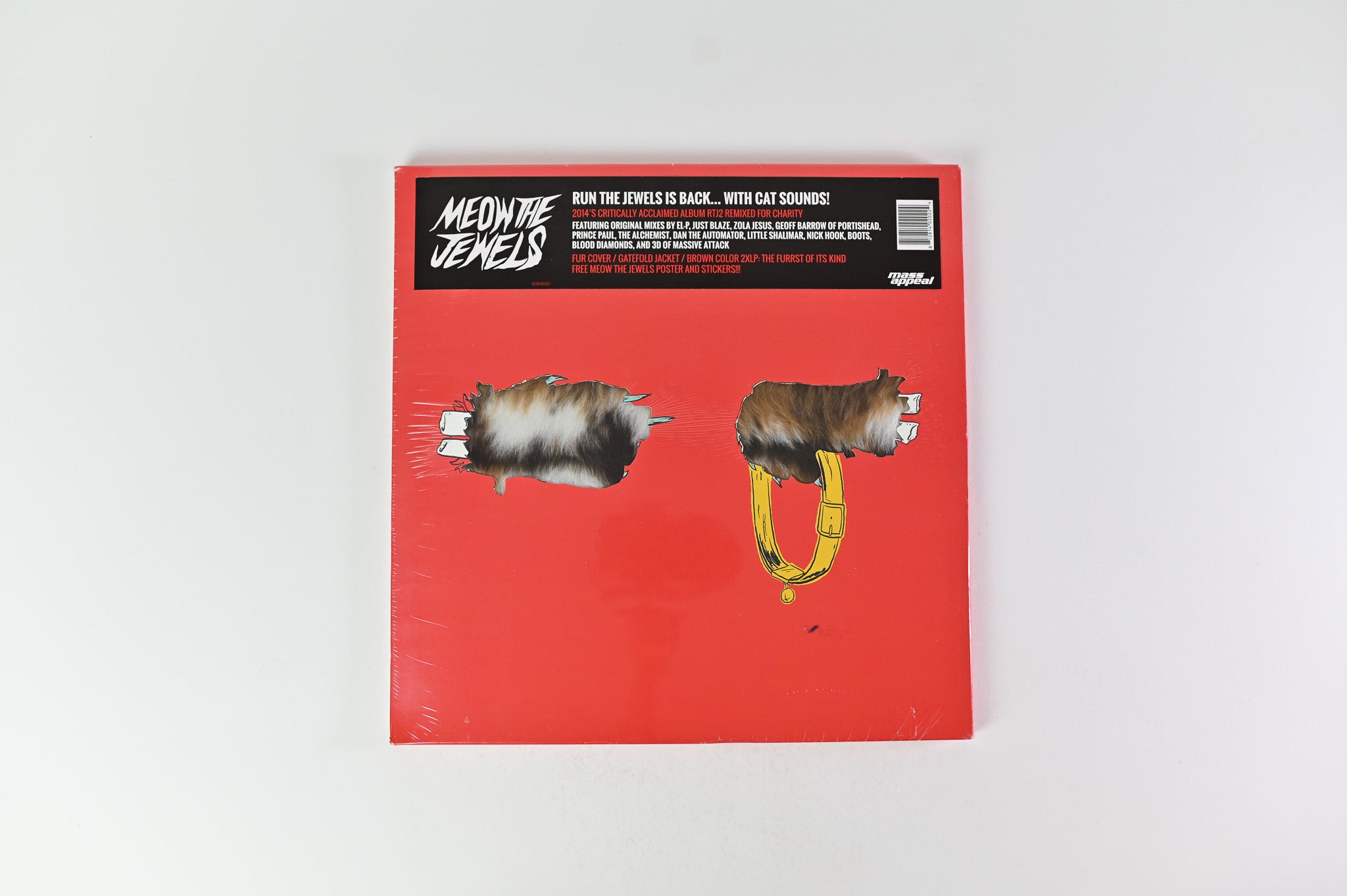 Run The Jewels - Meow The Jewels on Mass Appeal Brown & Black Splatter Sealed
