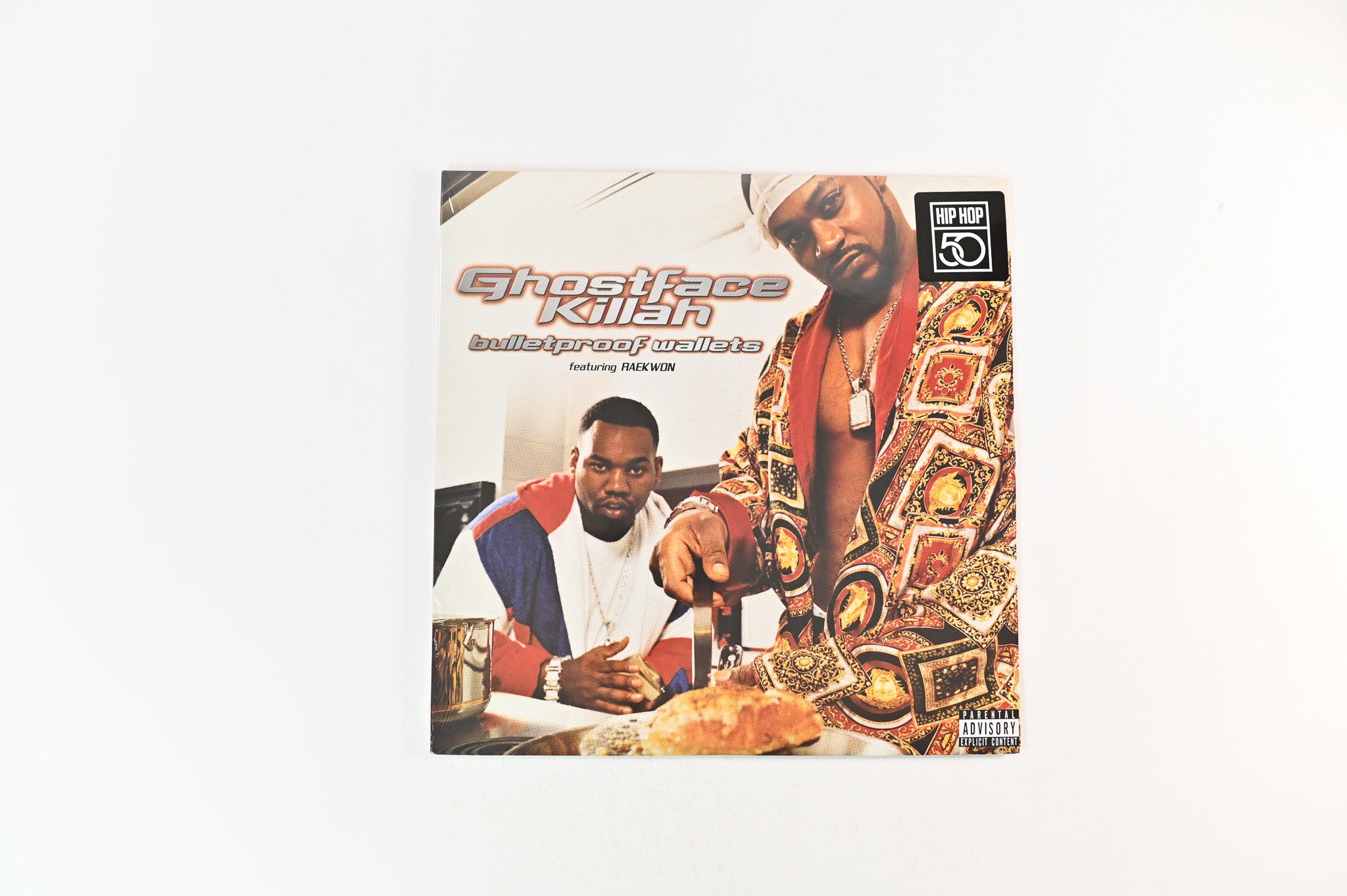 Ghostface Killah - Bulletproof Wallets on Get on Down Ltd Numbered Silver Vinyl Reissue Sealed