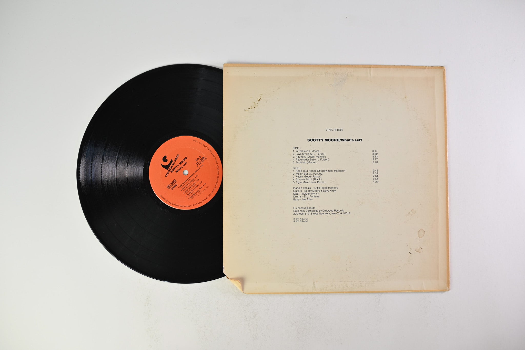 Scotty Moore - What's Left on Guinness Records