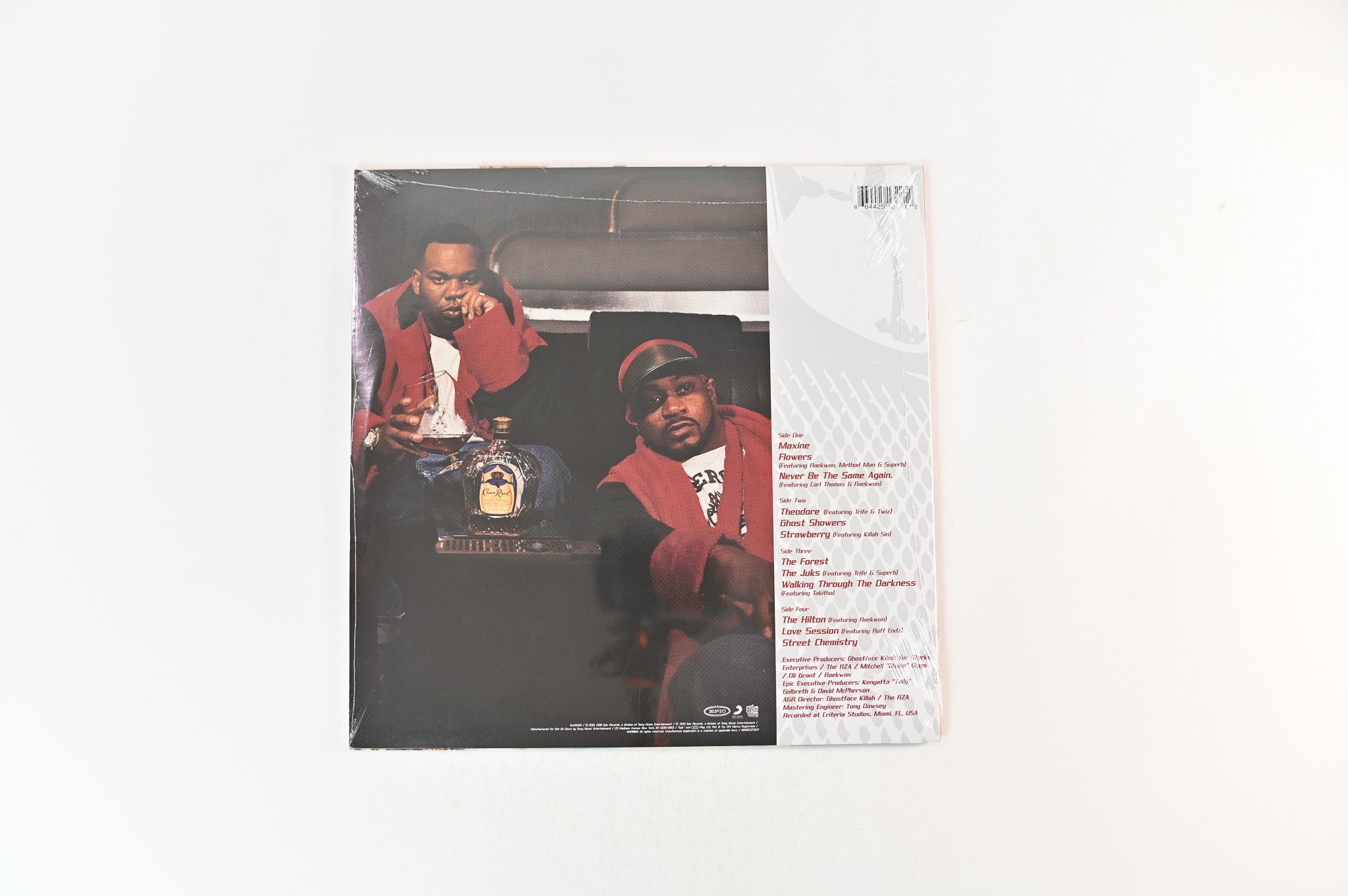 Ghostface Killah - Bulletproof Wallets on Get on Down Ltd Numbered Silver Vinyl Reissue Sealed