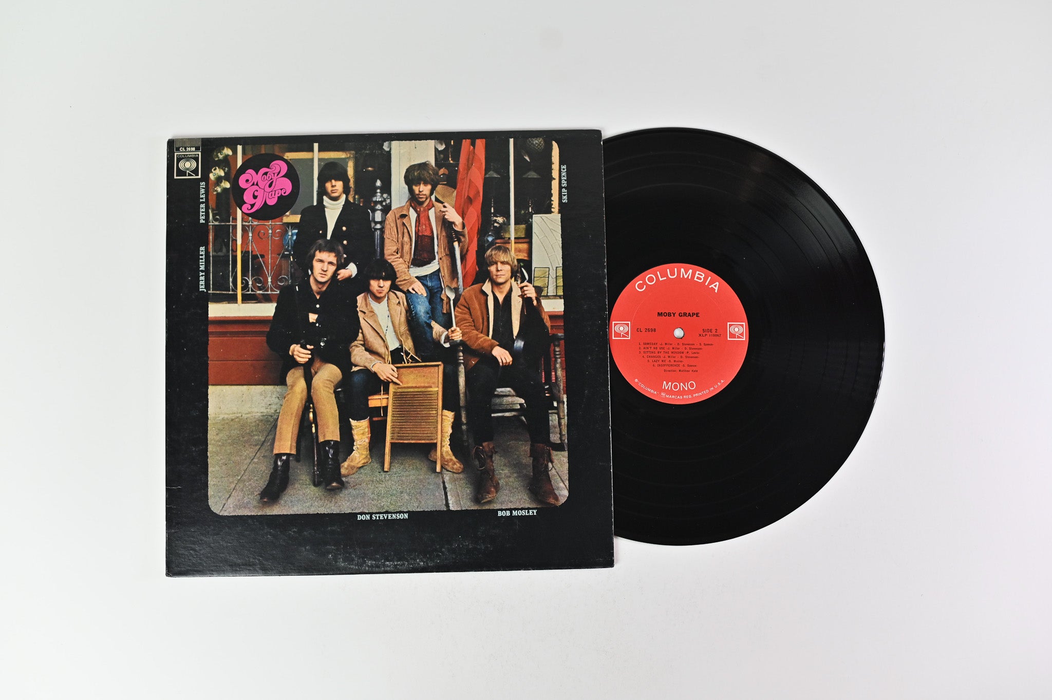 Moby Grape - Moby Grape on Columbia Mono Uncensored Cover