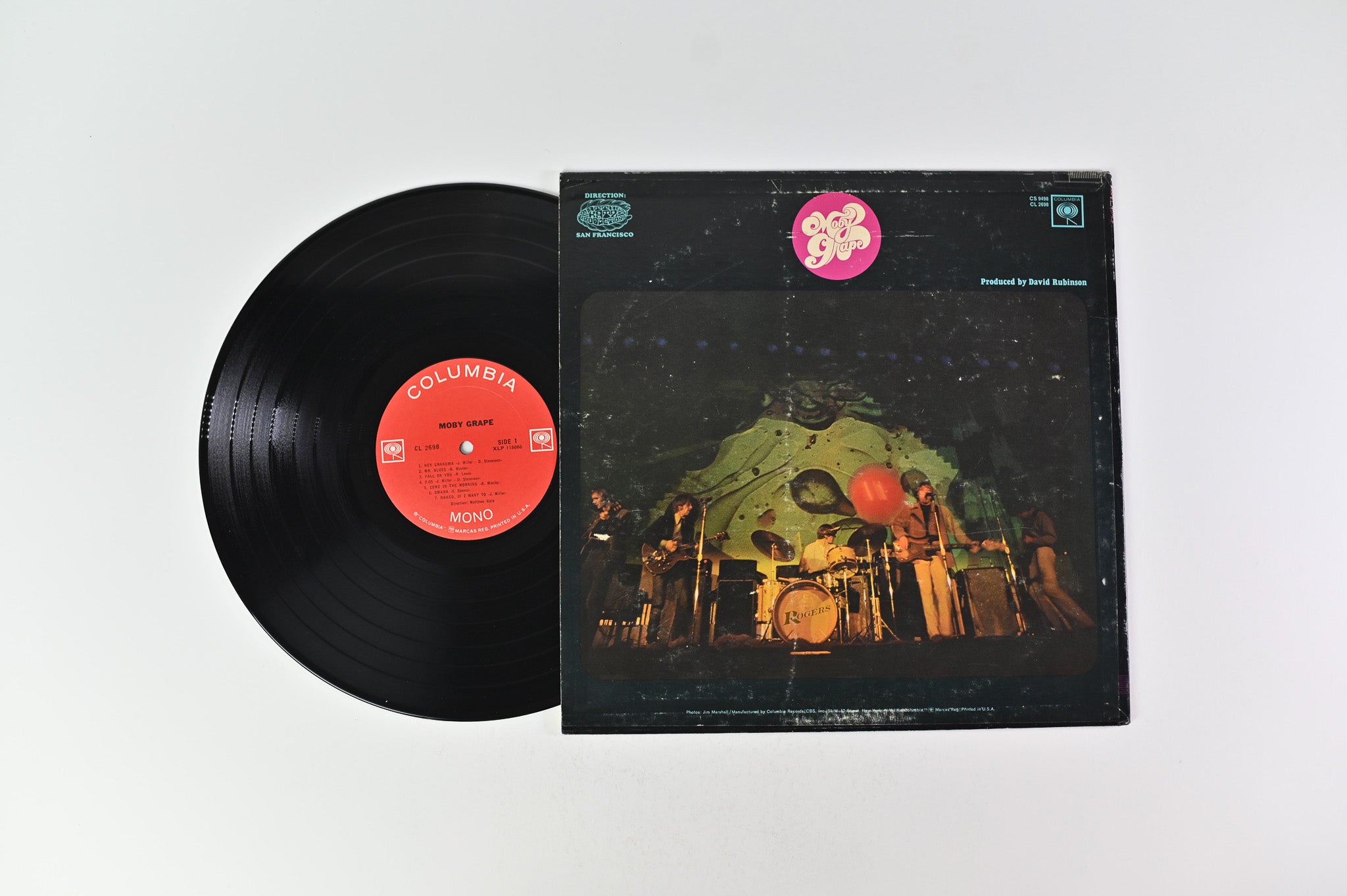 Moby Grape - Moby Grape on Columbia Mono Uncensored Cover