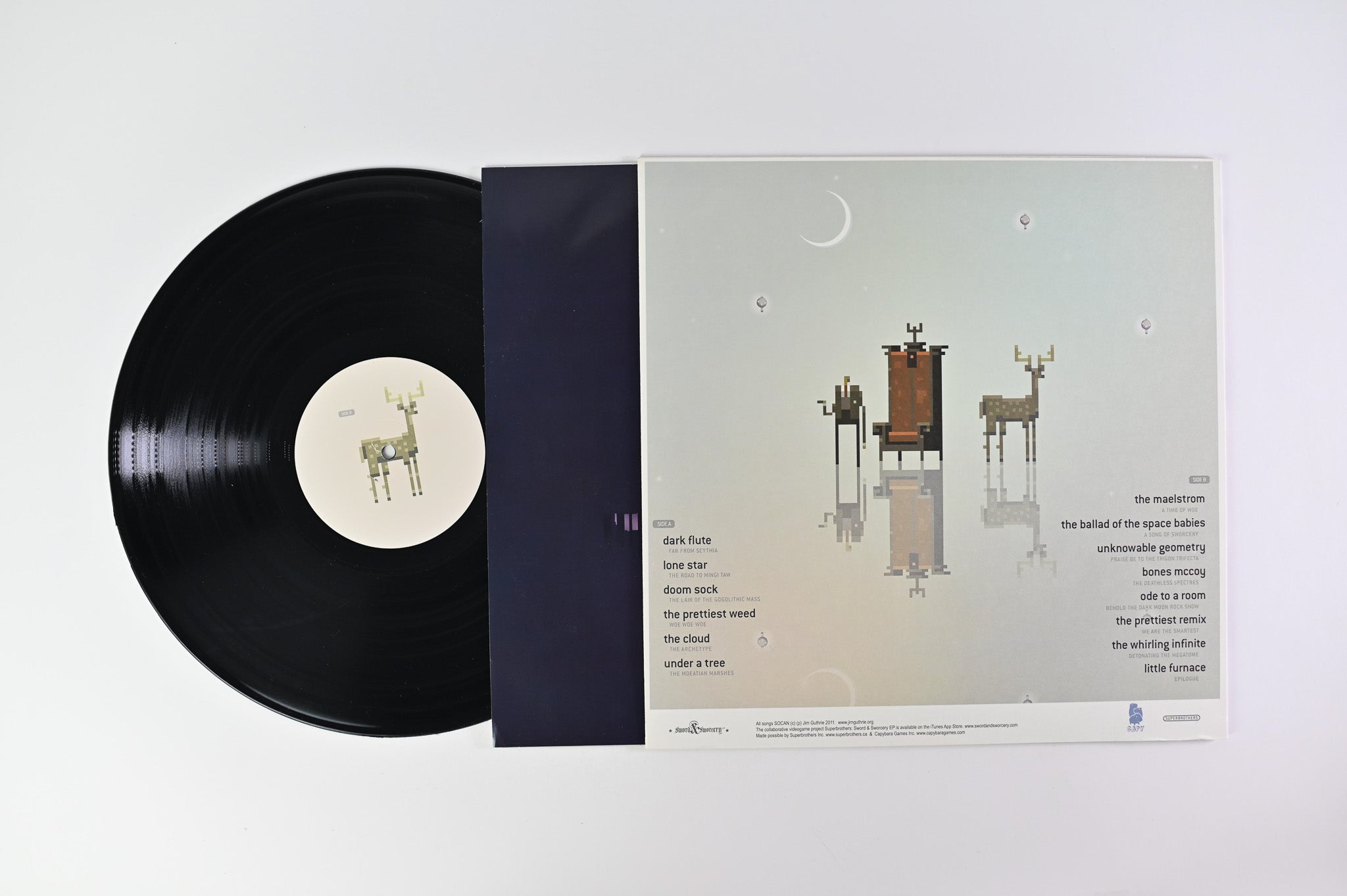 Jim Guthrie - Sword & Sworcery LP - The Ballad Of The Space Babies on Dark Fruit Ltd 180g Reissue