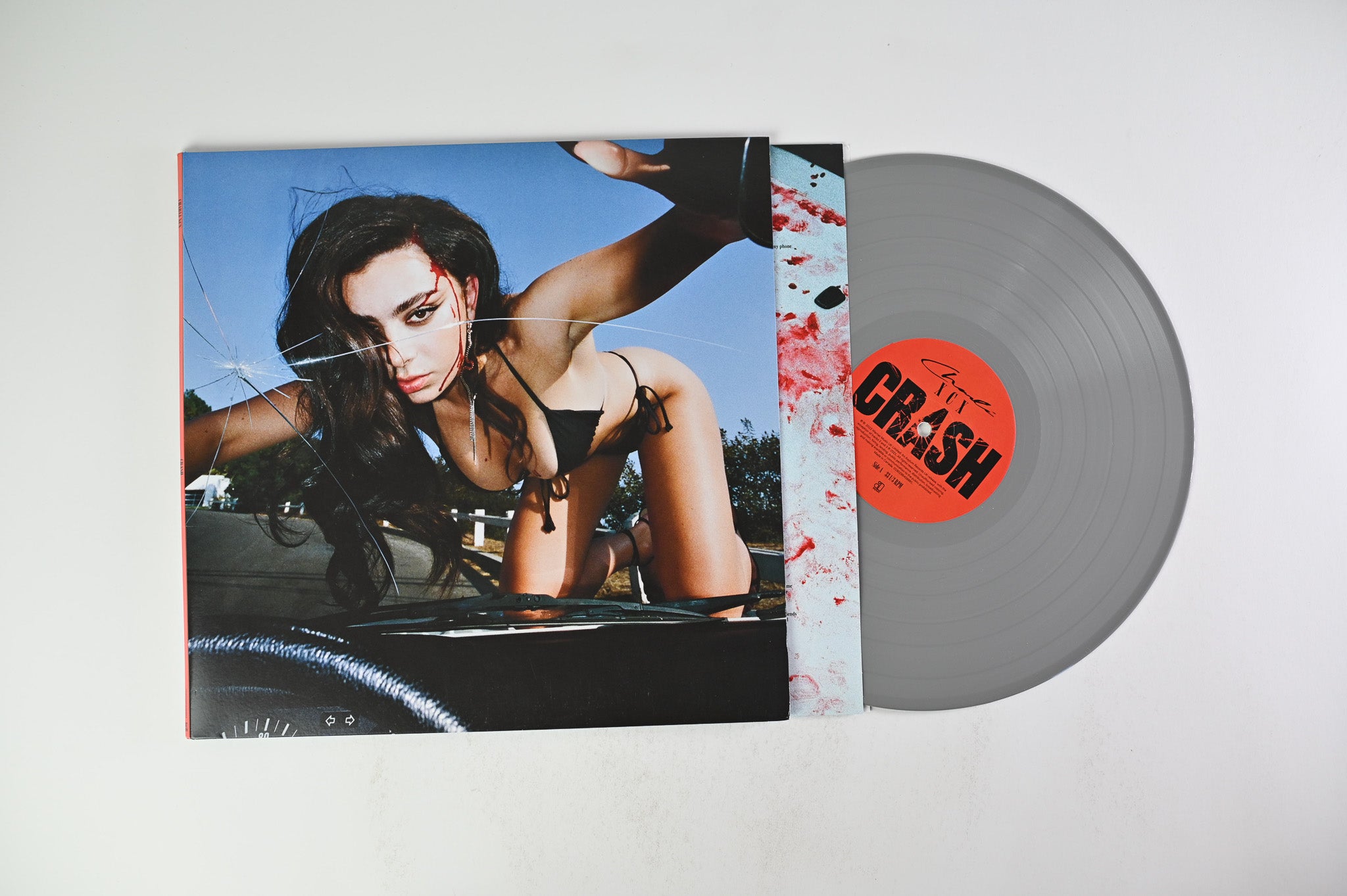 Charli XCX - Crash on Asylum Ltd Edition Grey Vinyl