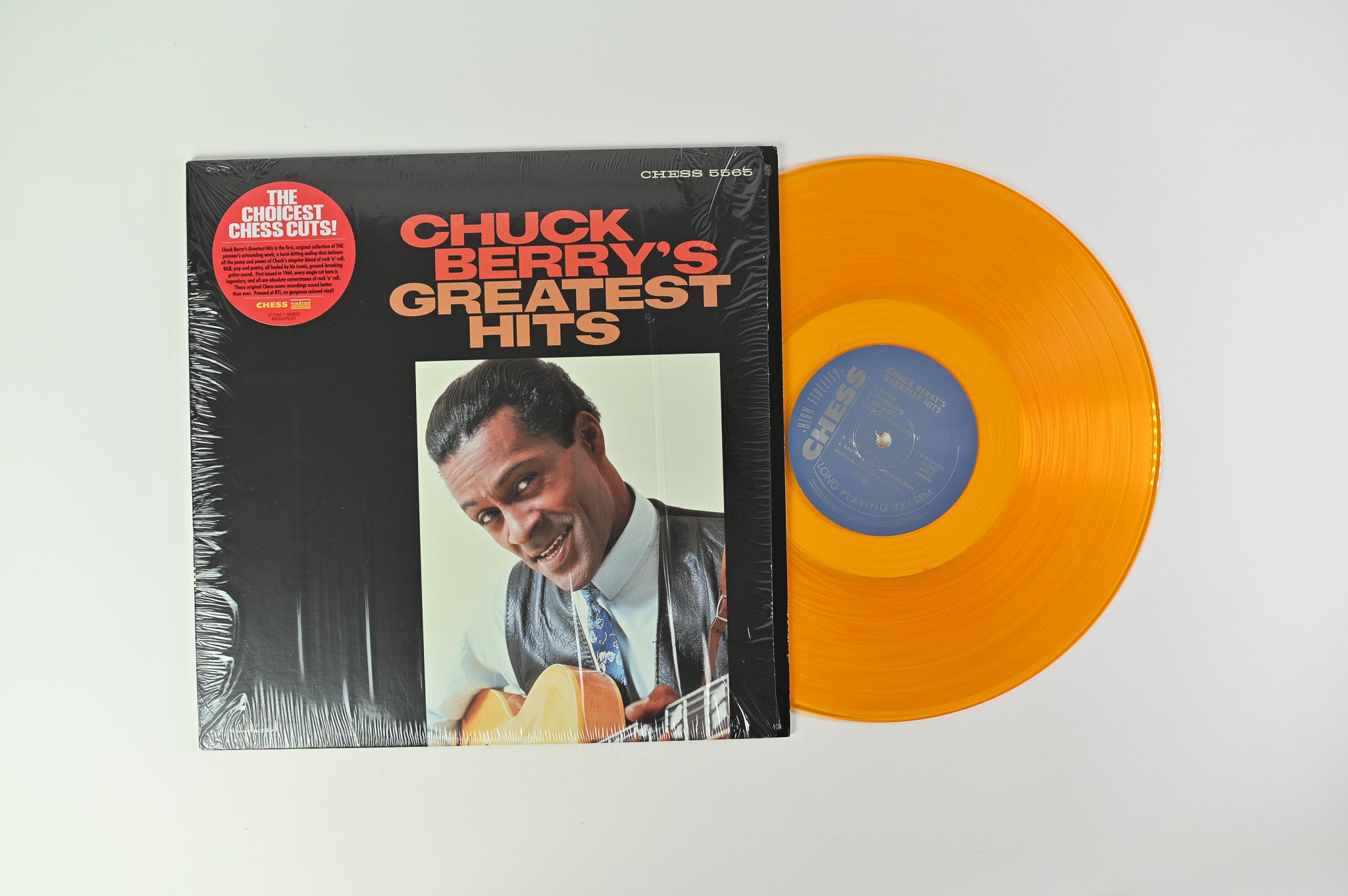 Chuck Berry - Chuck Berry's Greatest Hits on Chess Sundazed RSD 2018 Orange Vinyl