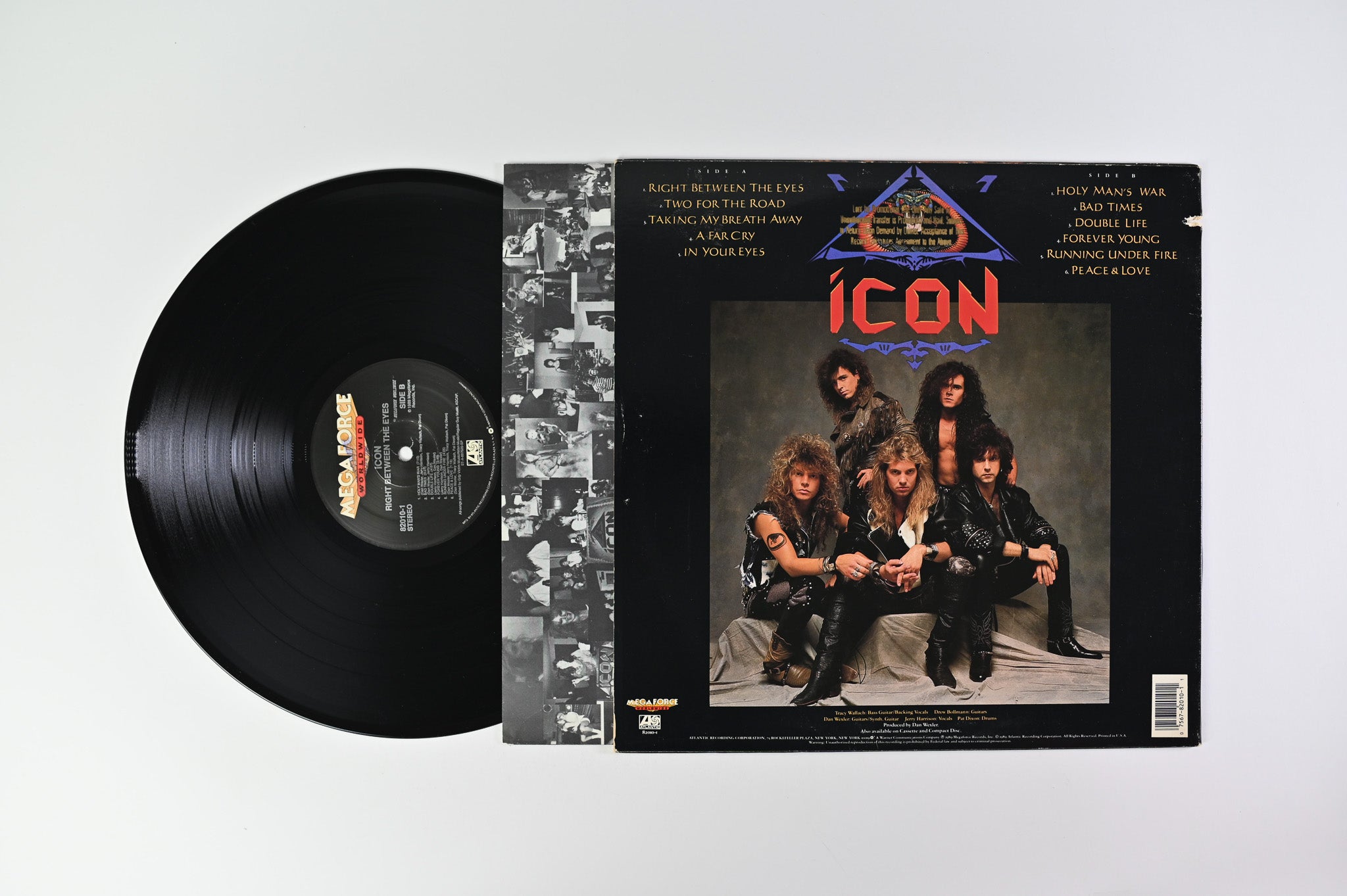 Icon - Right Between The Eyes on Megaforce Worldwide