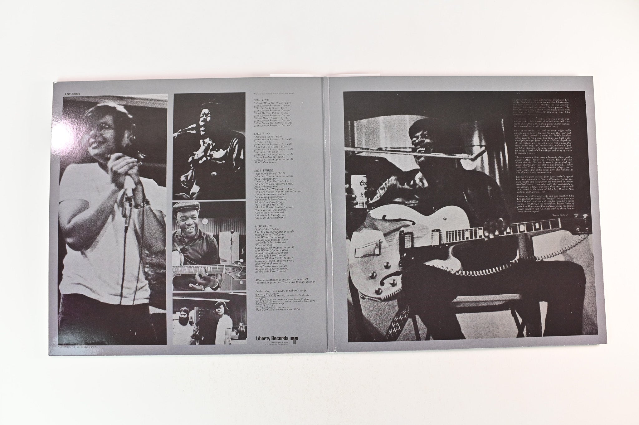 Canned Heat & John Lee Hooker - Hooker ’N Heat on Culture Factory Liberty RSD 2020 Ltd Yellow / Brown Reissue