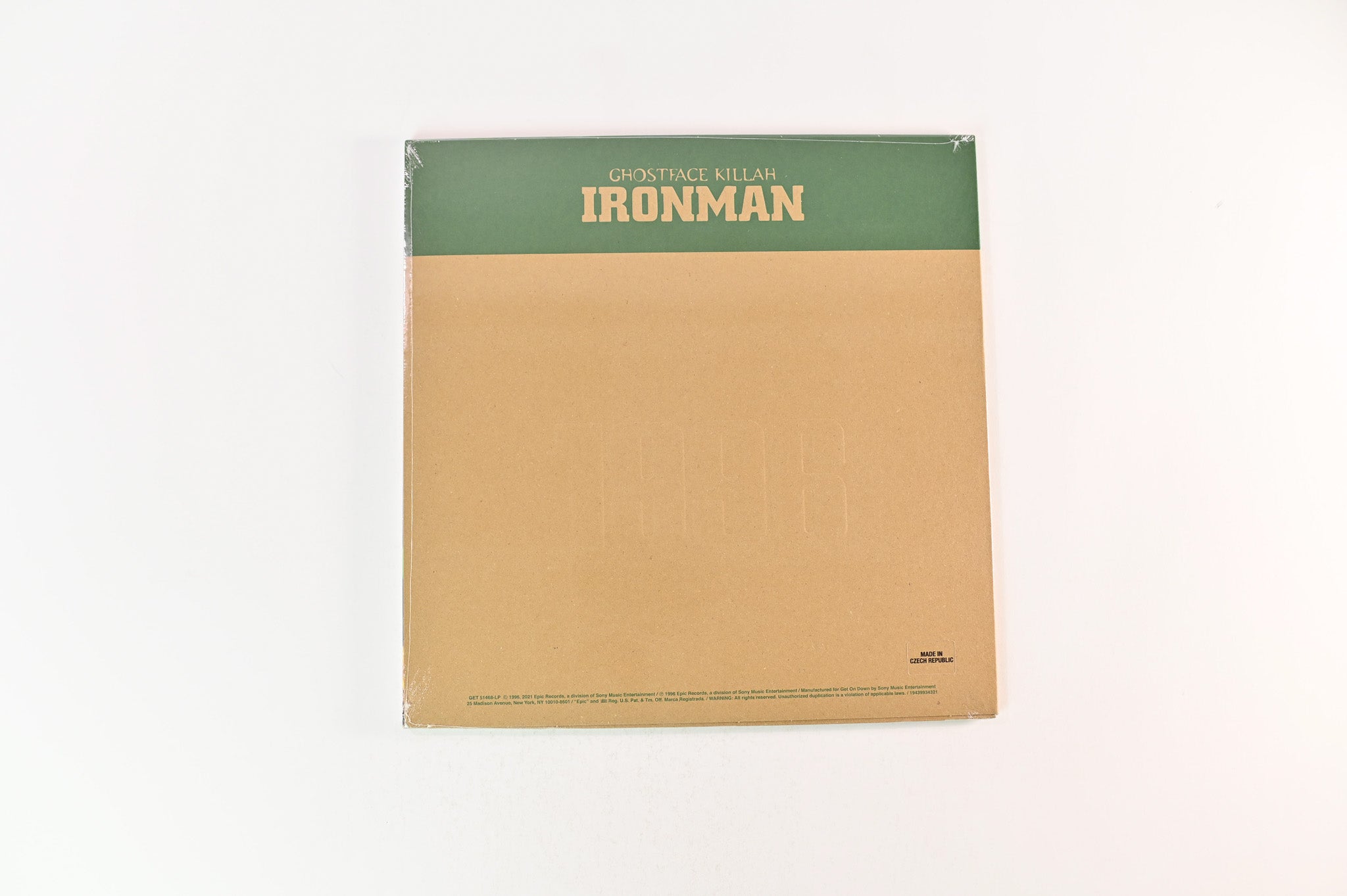 Ghostface Killah - Ironman (25th Anniversary Edition) on Get on Down Ltd Blue & Cream Reissue Sealed