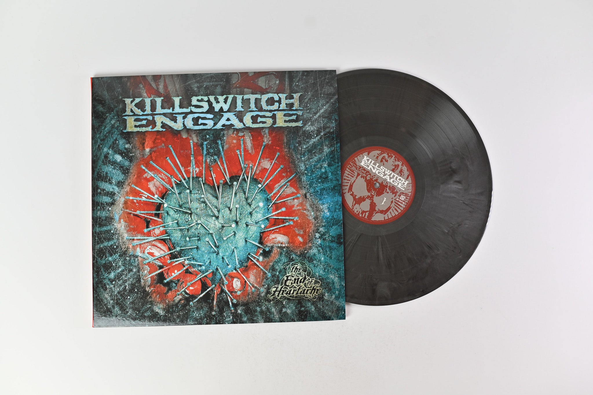Killswitch Engage - The End Of Heartache on Run Out Groove Ltd Numbered Silver Blade Edition