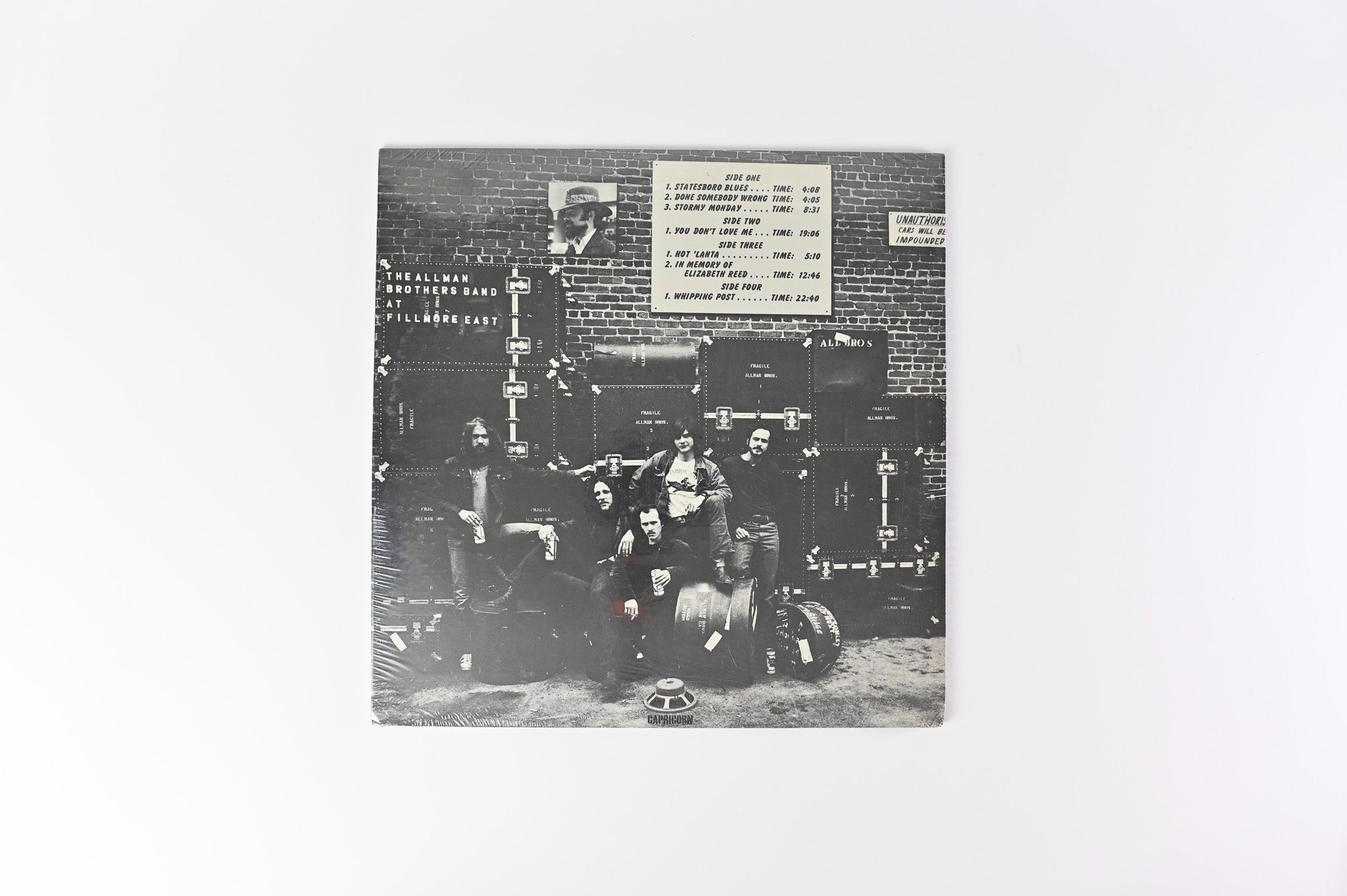 The Allman Brothers Band - The Allman Brothers Band At Fillmore East on Capricorn Original With Hype Sticker Sealed