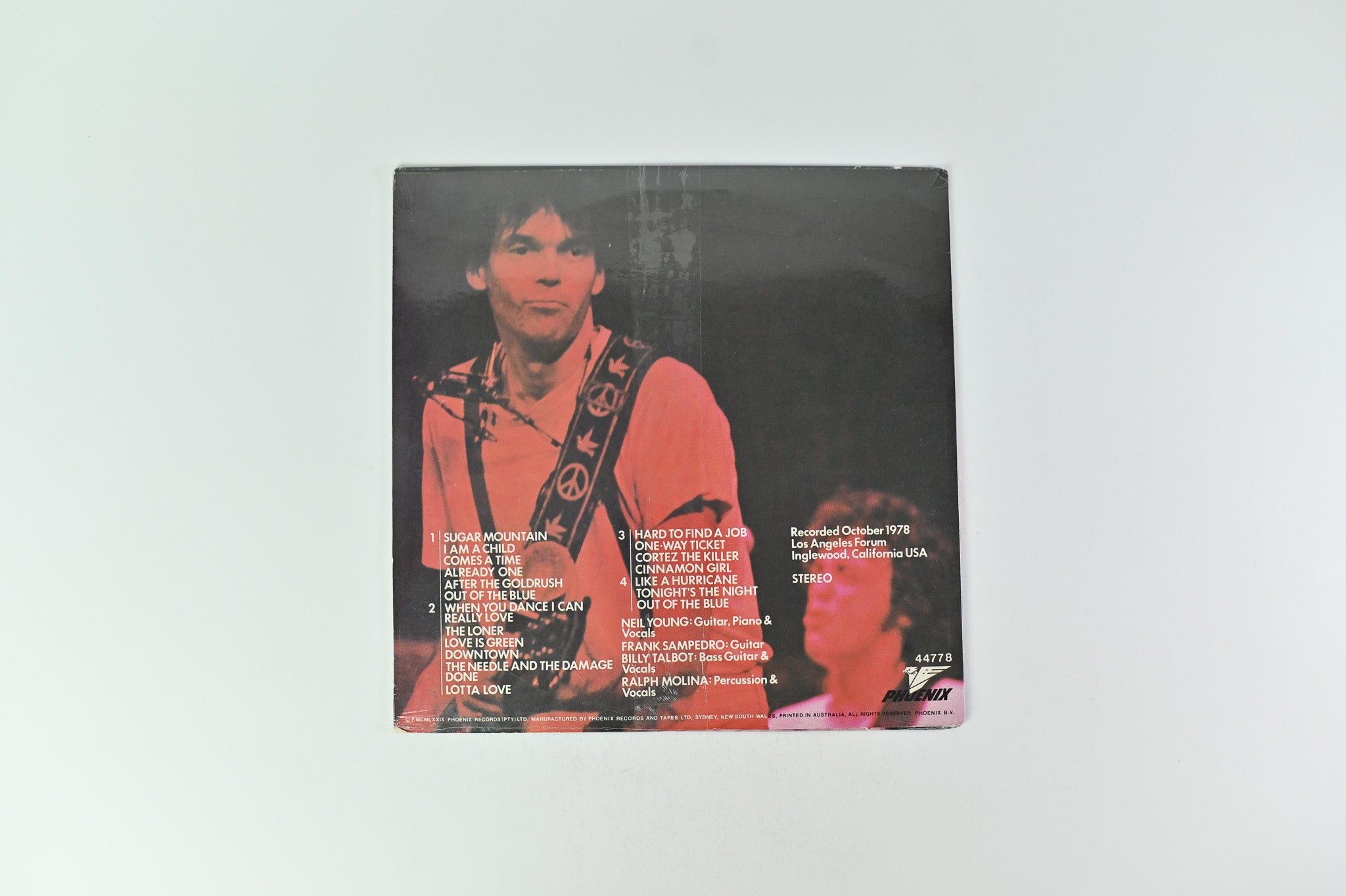 Neil Young - American Tour Unofficial Pressing Sealed