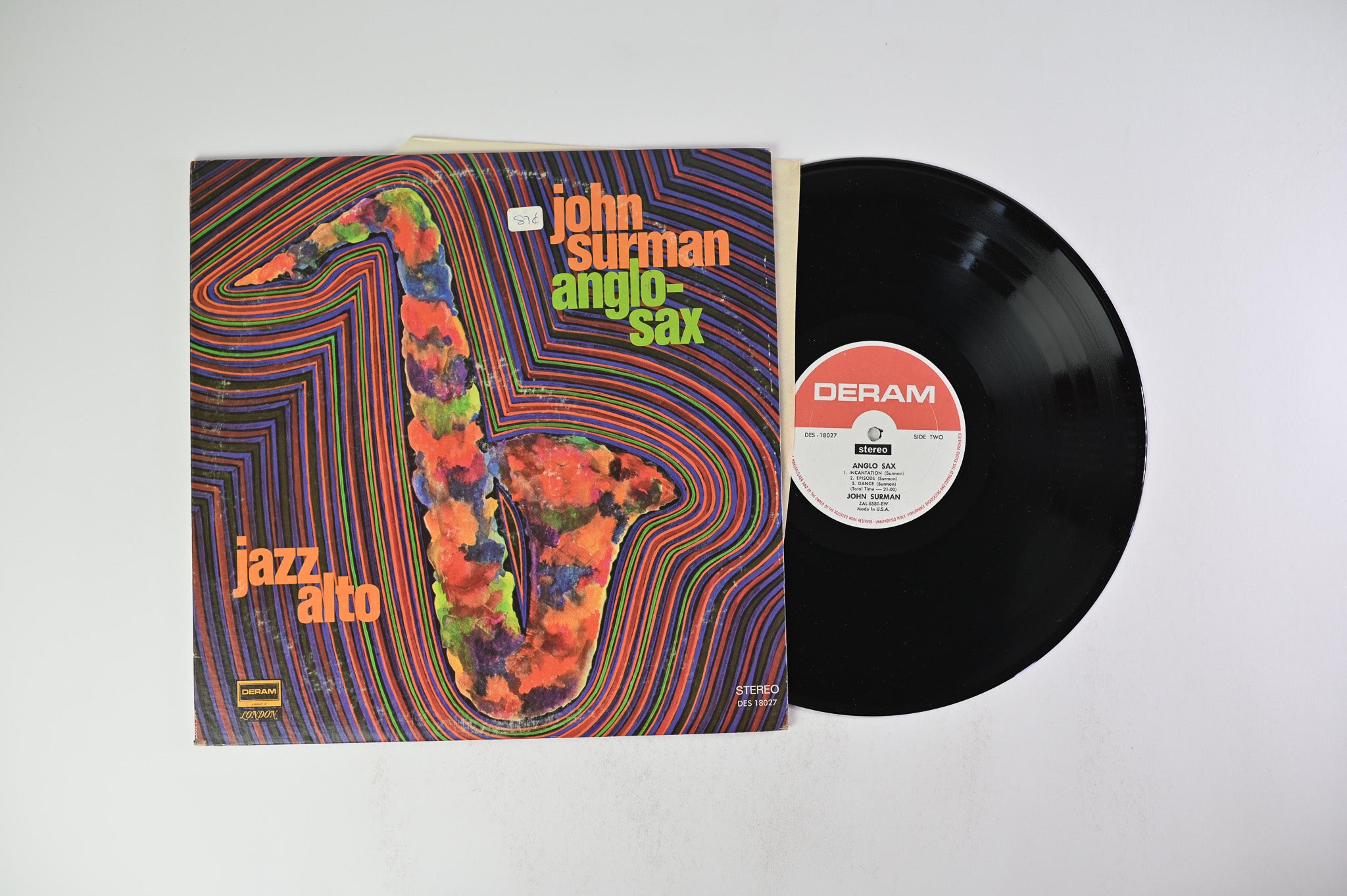 洋楽 John surman - anglo sax US org. PROMO LP John surman - anglo sax US org. PROMO LP John Surman | Spotify