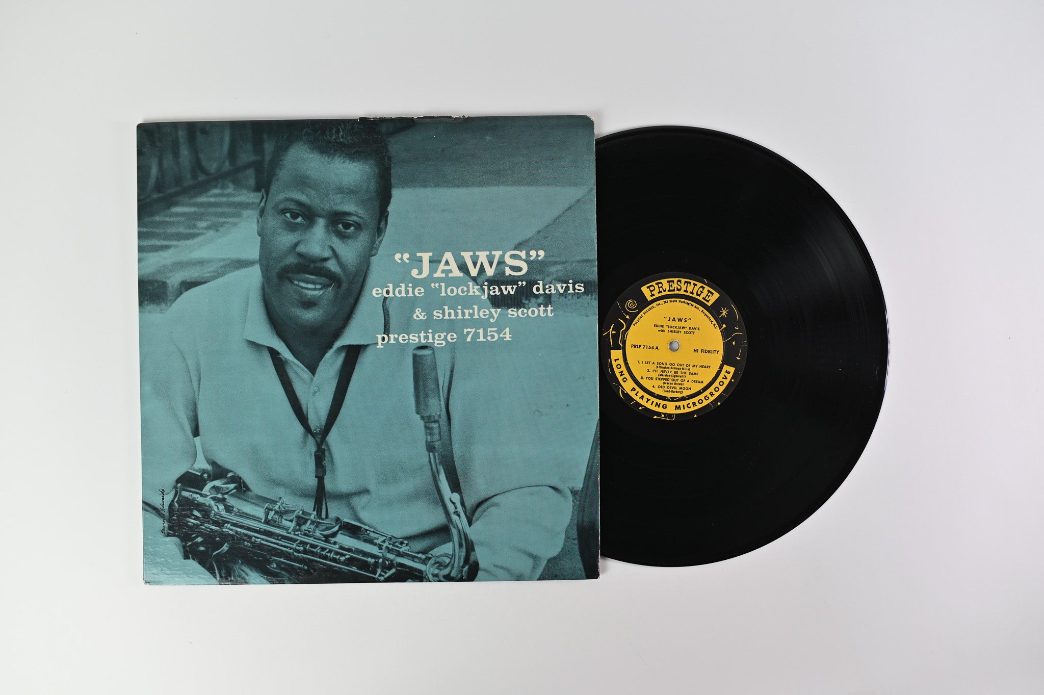 Eddie "Lockjaw" Davis - Jaws on Prestige Mono Deep Groove