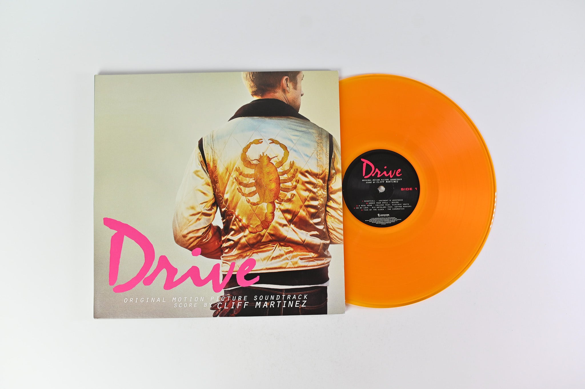 Cliff Martinez - Drive (Original Motion Picture Soundtrack) on Lakeshore Ltd Gold Transparent Reissue